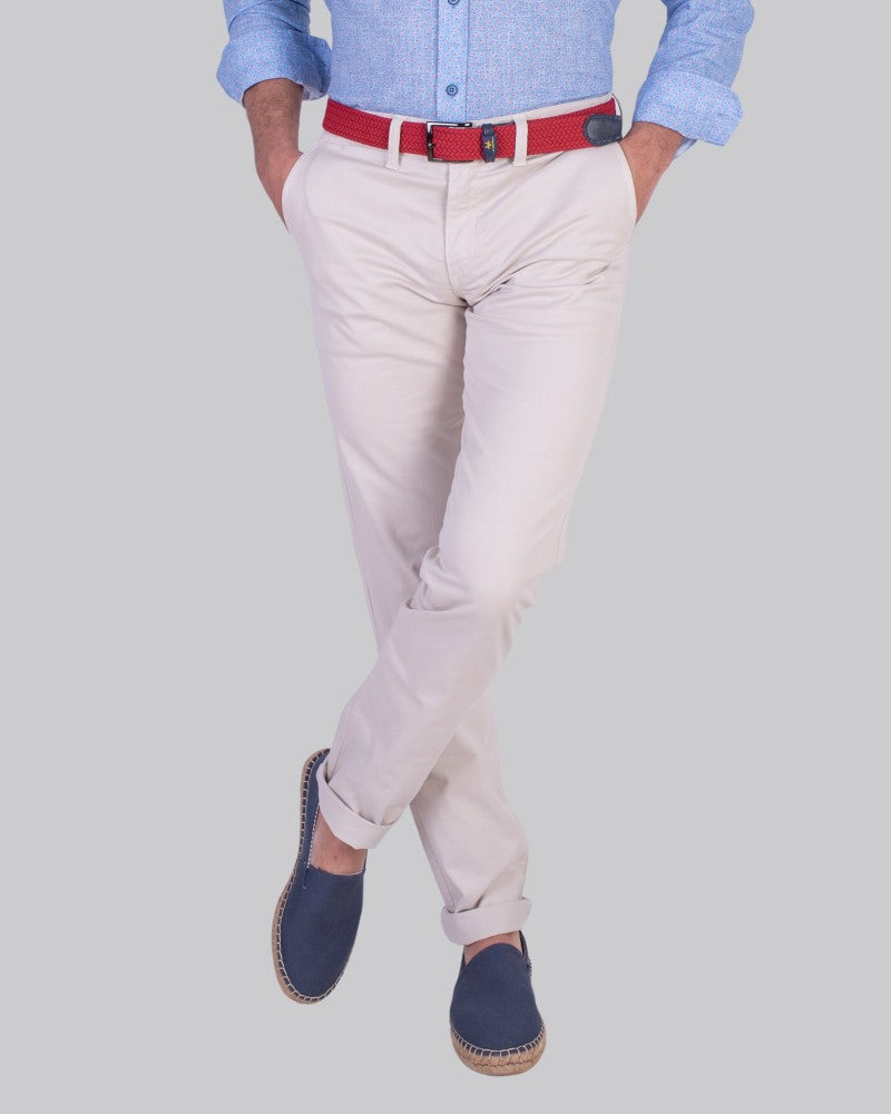 PANTALON CHINO LA ESPAÑOLA  BEIG