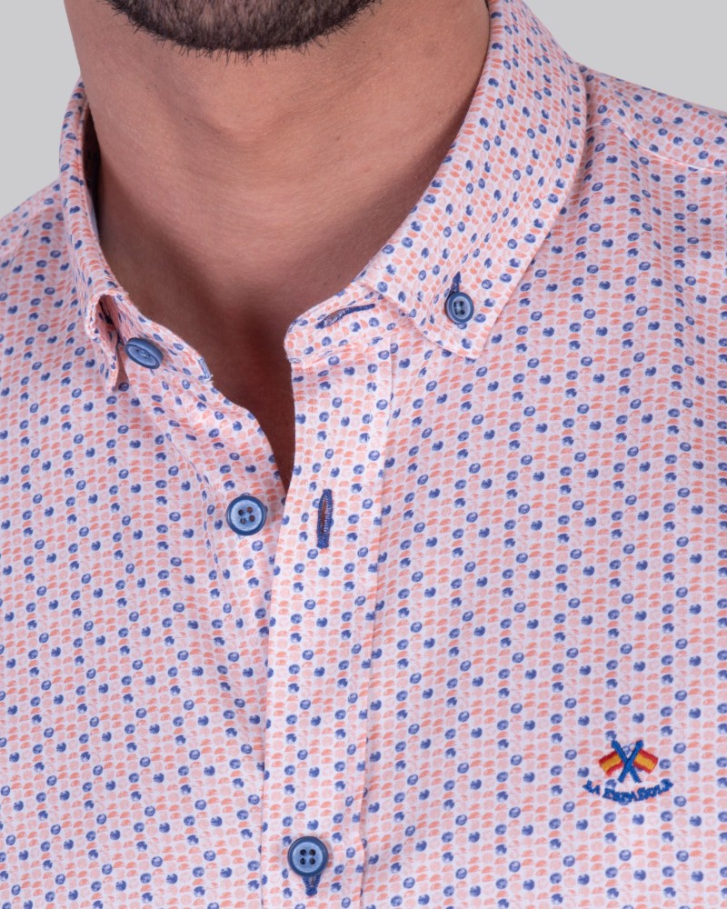 CAMISA SATELITE LA VESPITA BLANCO