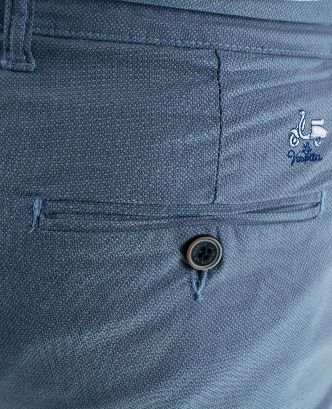 PANTALON DUQUE LA VESPITA AZUL TINTA