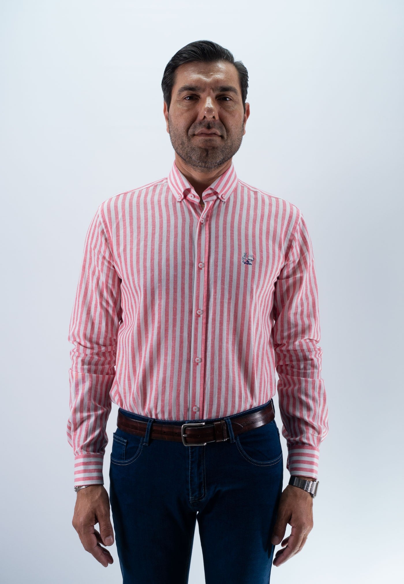 CAMISA RAYA 47 LA VESPITA CORAL