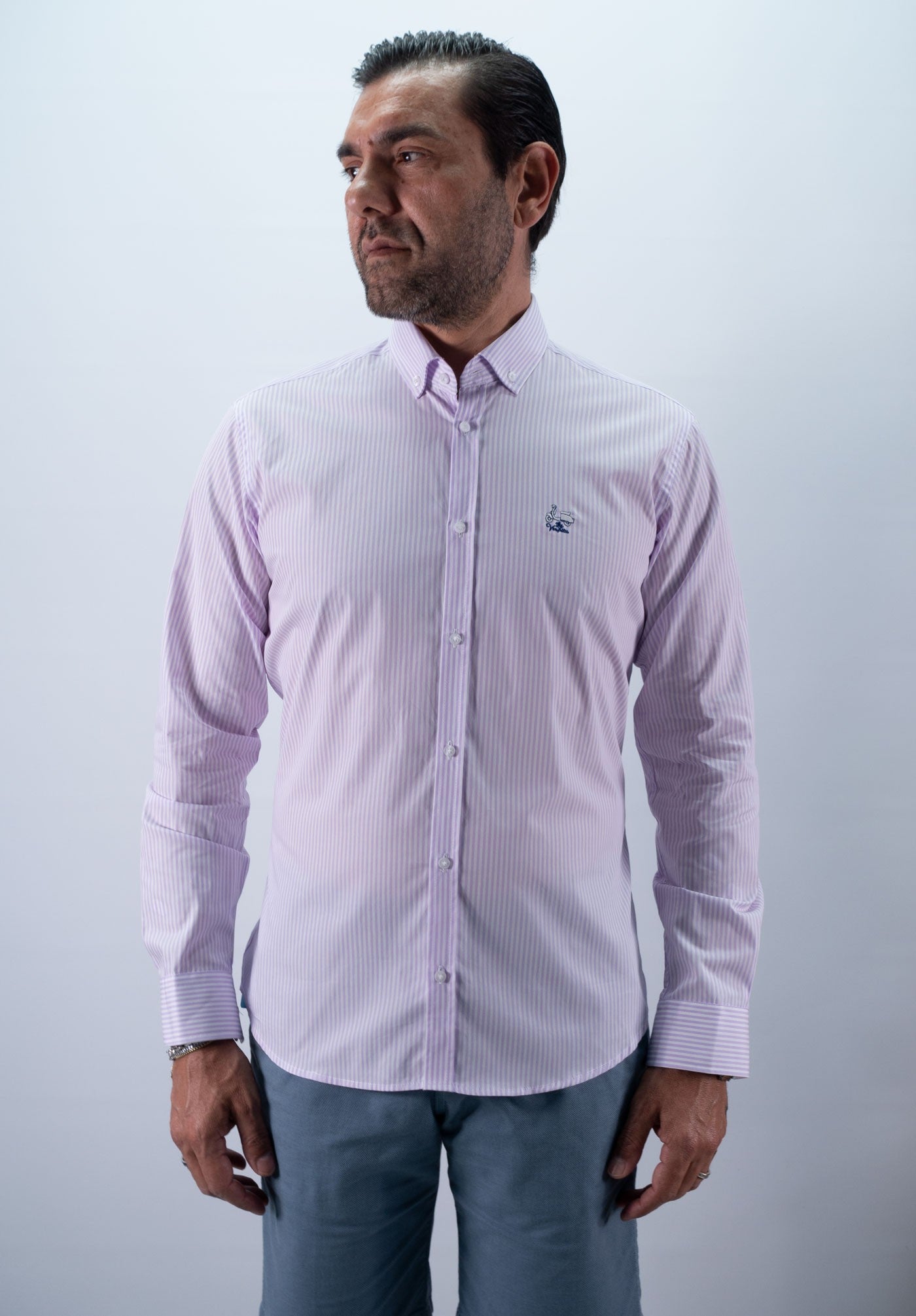 CAMISA RAYA KODACK LA VESPITA VIOLETA