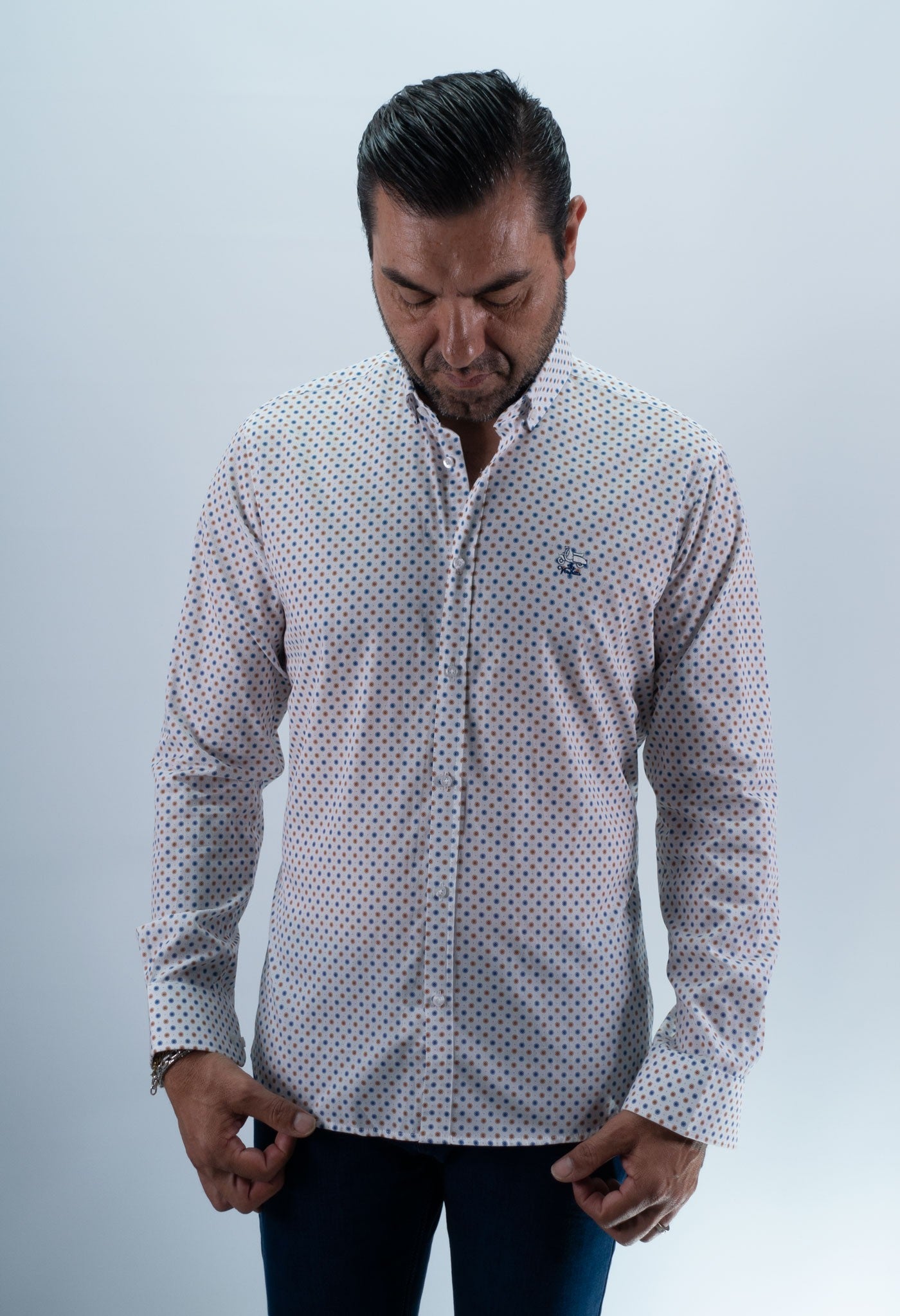 CAMISA ORUS LA VESPITA BLANCO