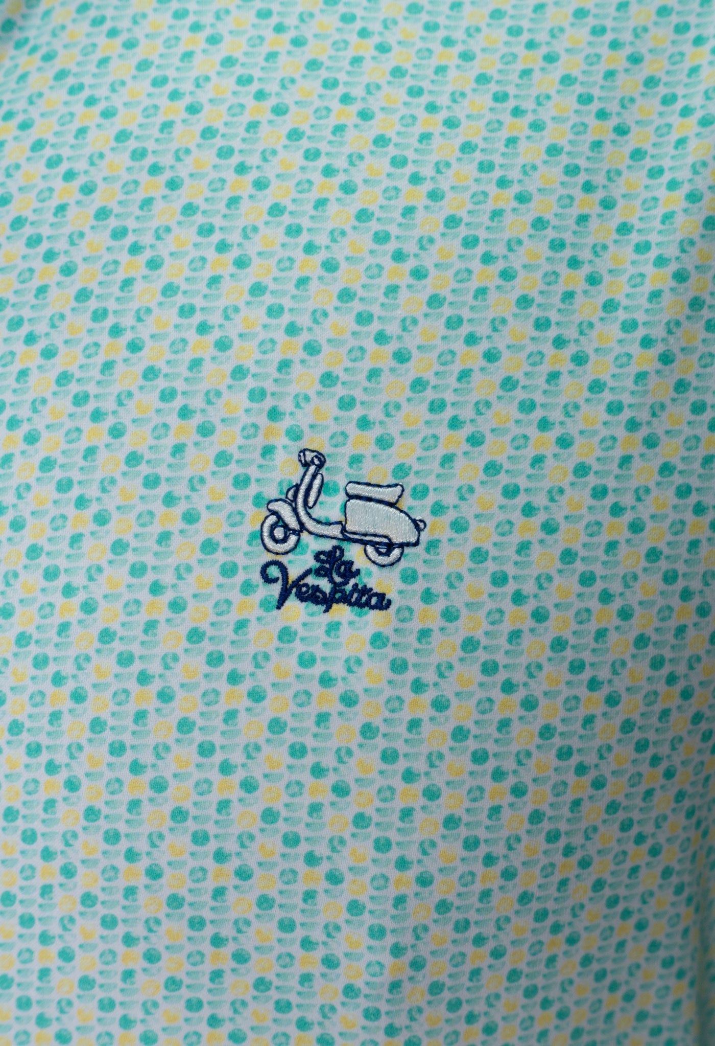 CAMISA SUNSET LA VESPITA PISTACHO