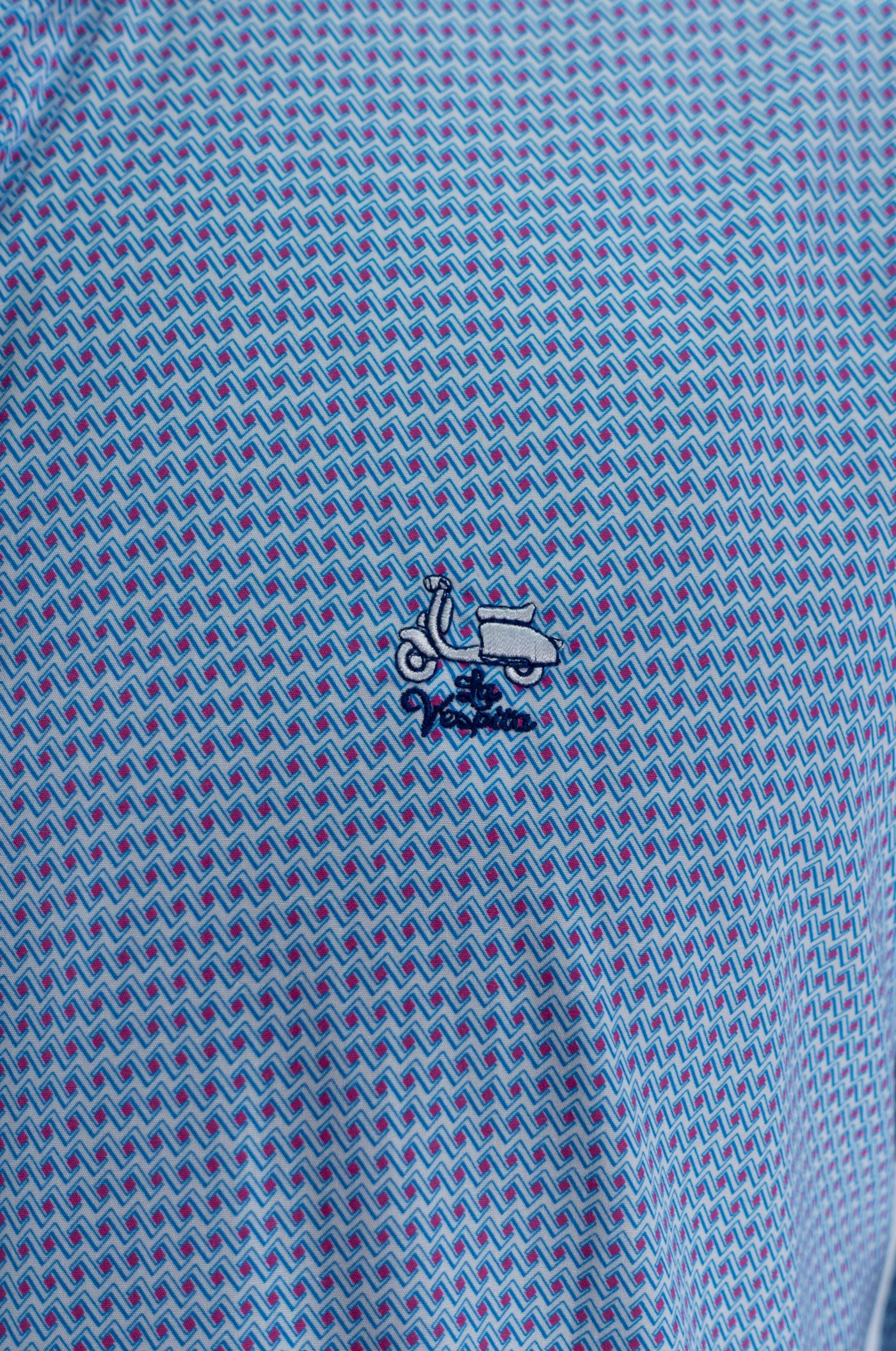 CAMISA Z LA VESPITA CELESTE