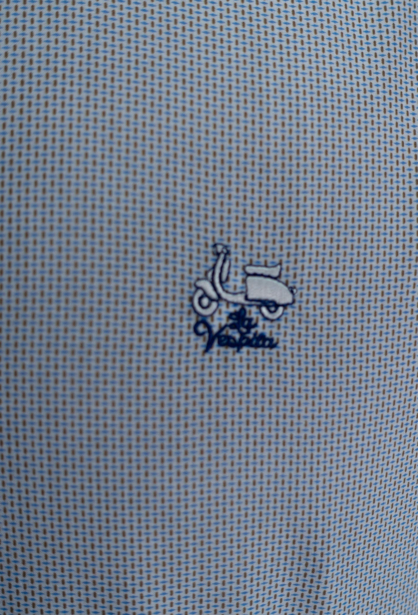 CAMISA MANZANILLA LA VESPITA MARRON