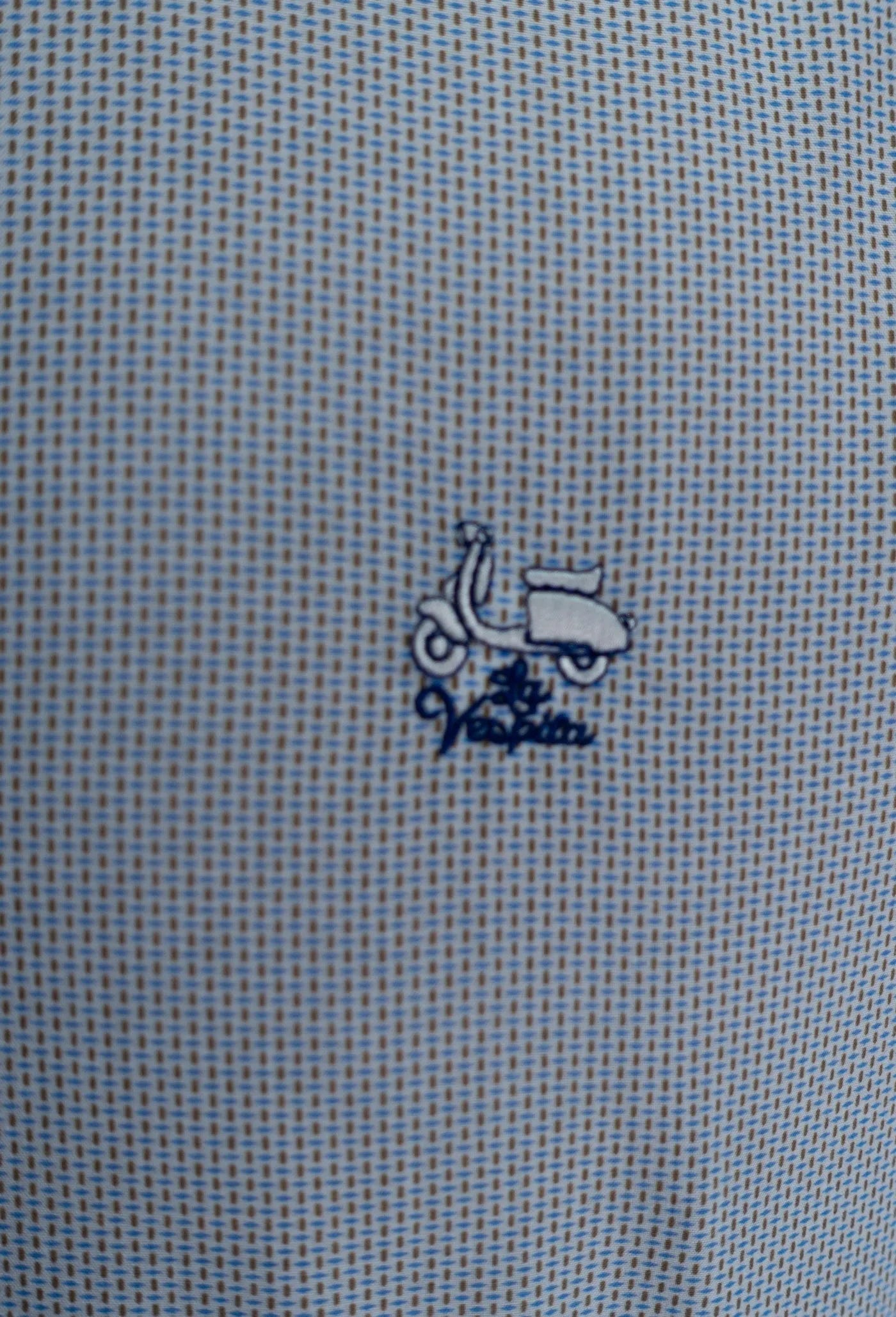 CAMISA MANZANILLA LA VESPITA MARRON
