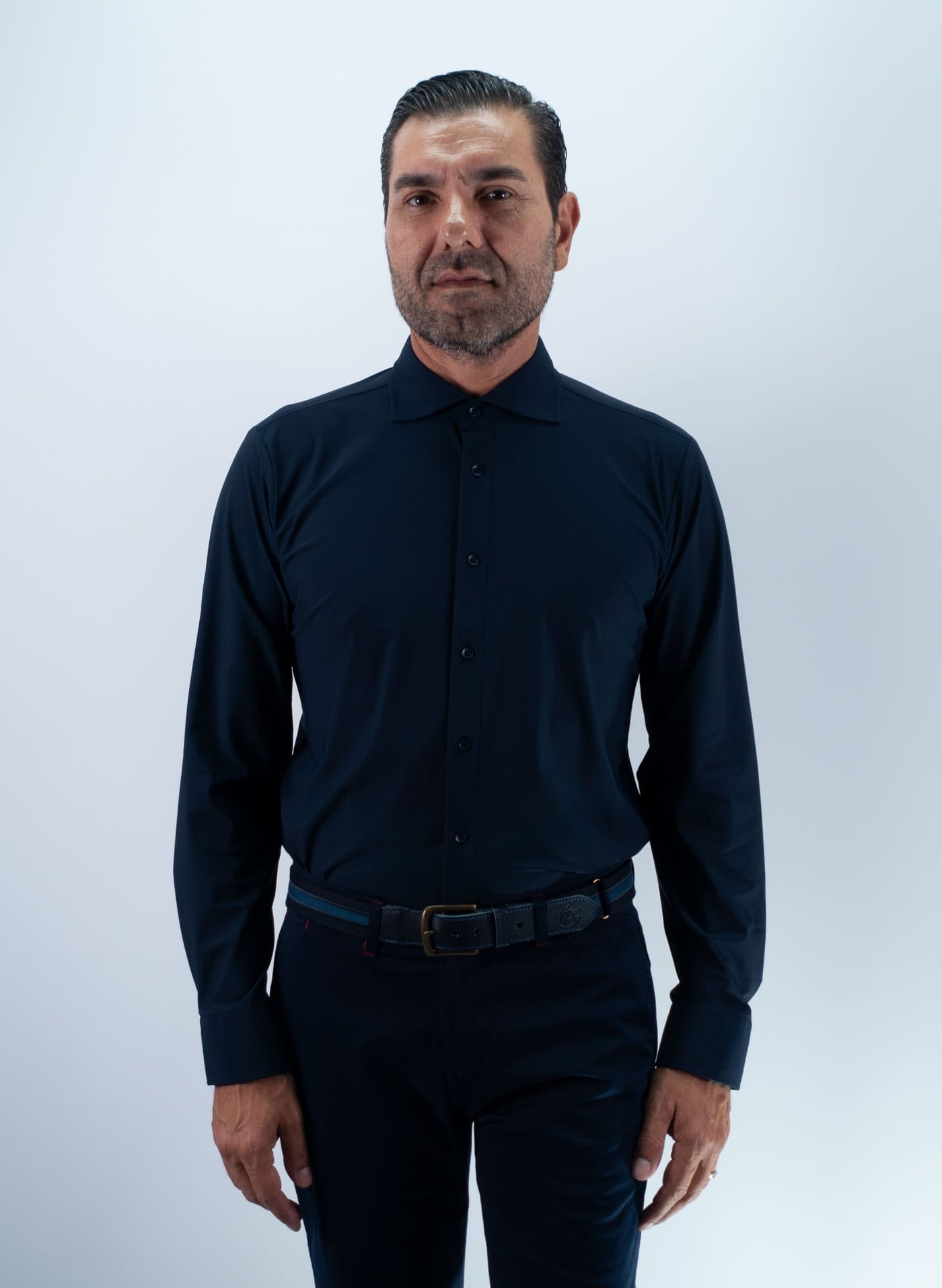CAMISA Z VESTIR  MARINO