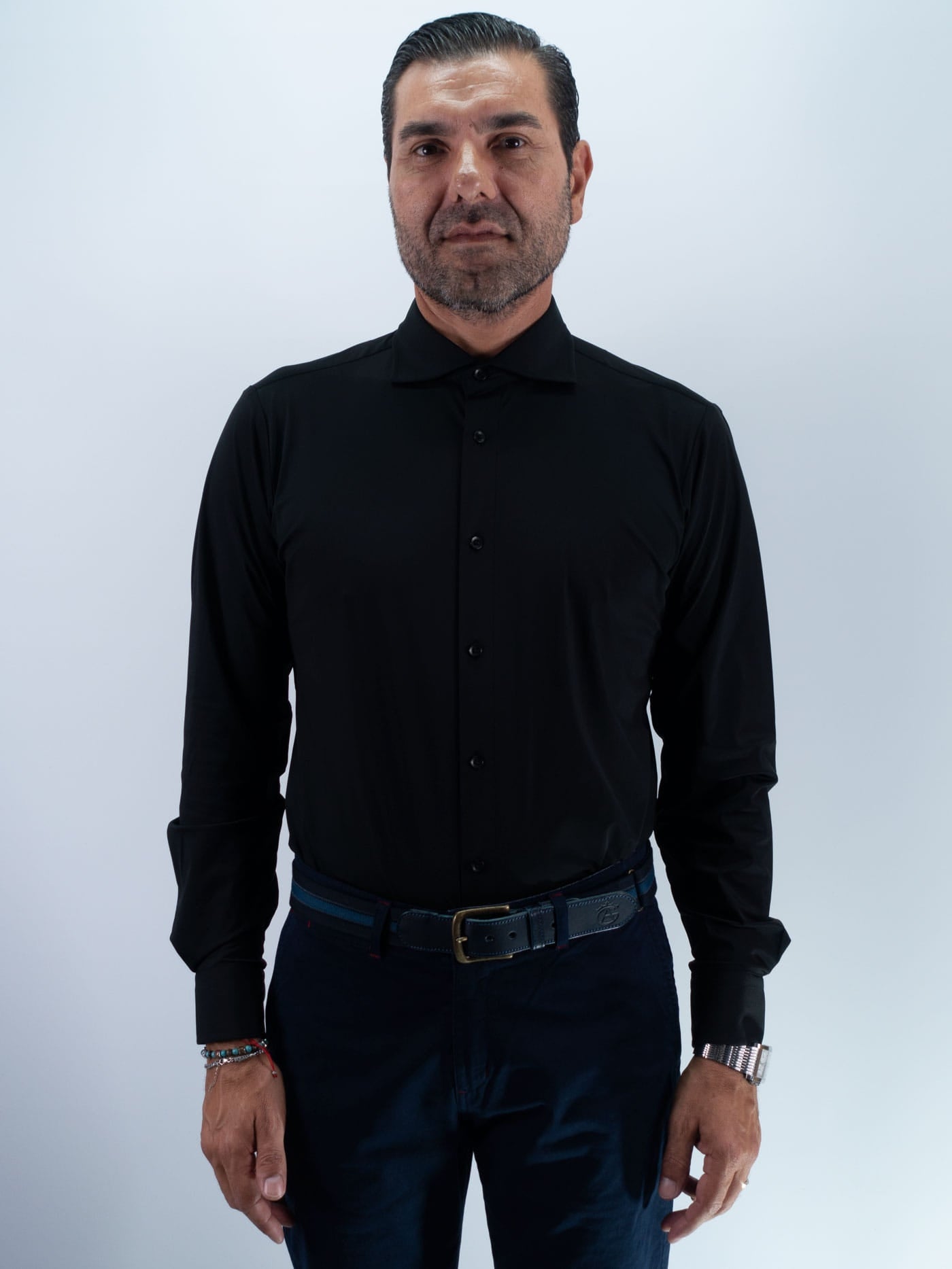 CAMISA Z VESTIR  NEGRO