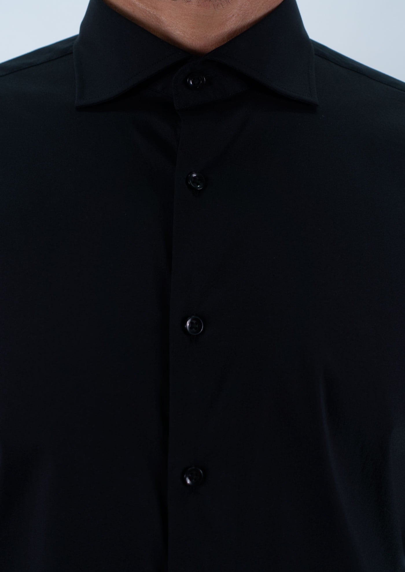 CAMISA SLIM TEM  NEGRO