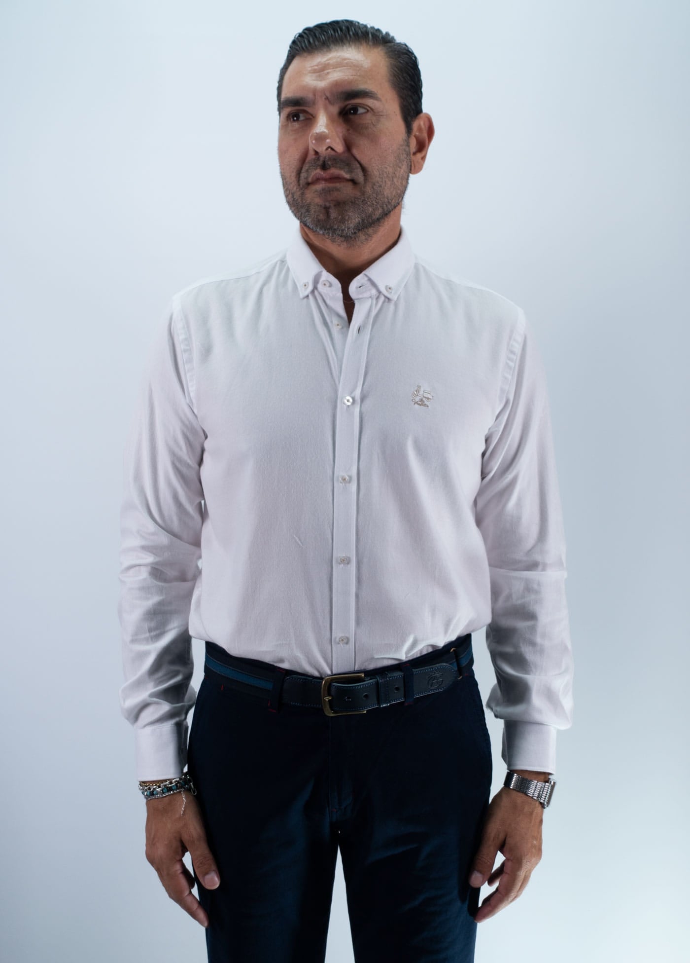 CAMISA CODERA LA VESPITA BLANCO