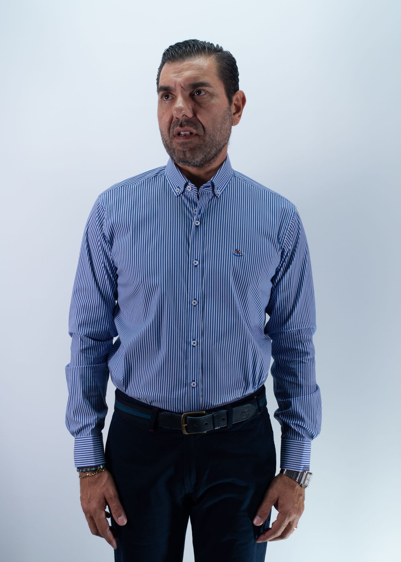 CAMISA RAYA 29 LA VESPITA AZUL