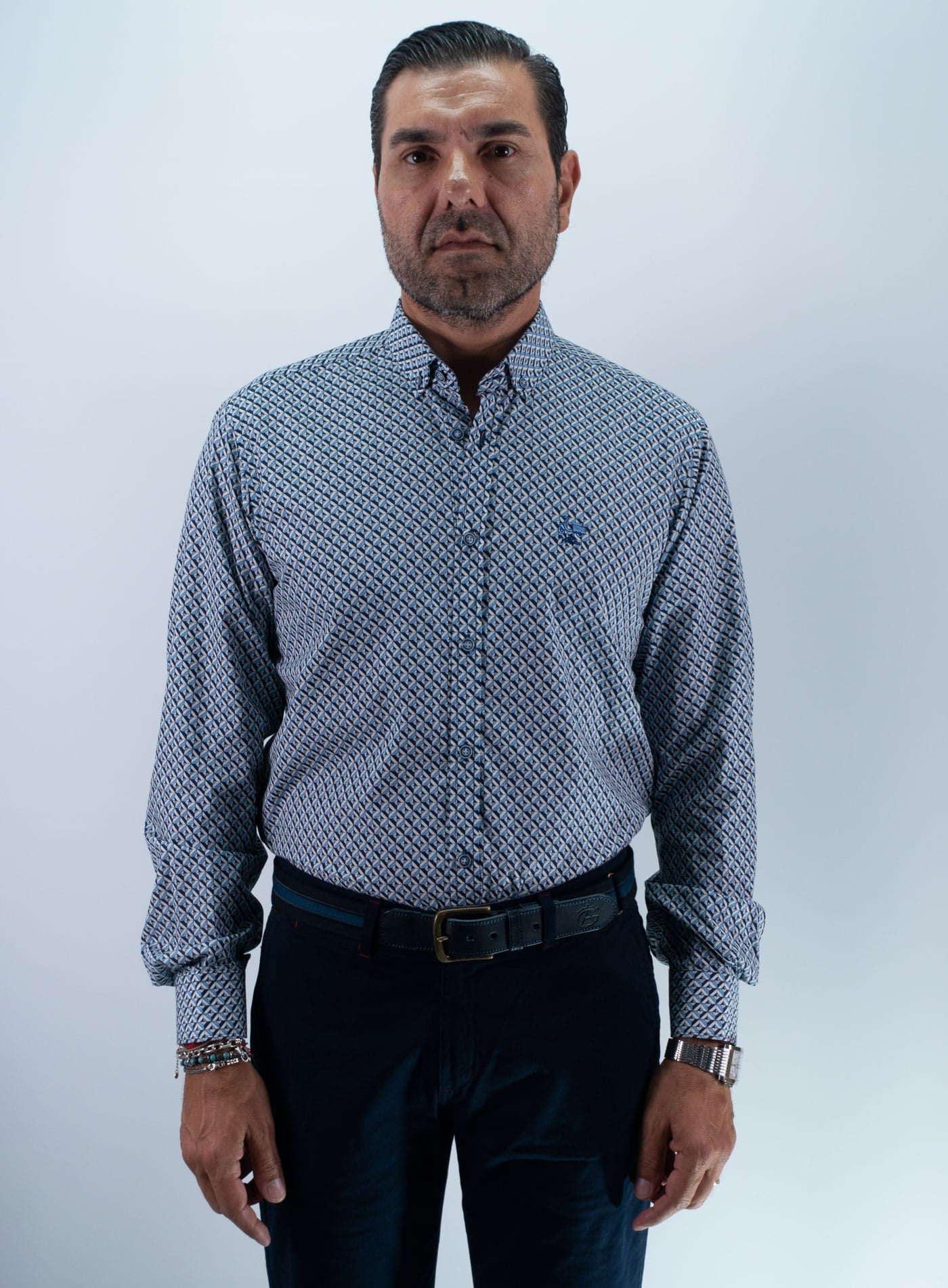 CAMISA SUECIA LA VESPITA AZUL