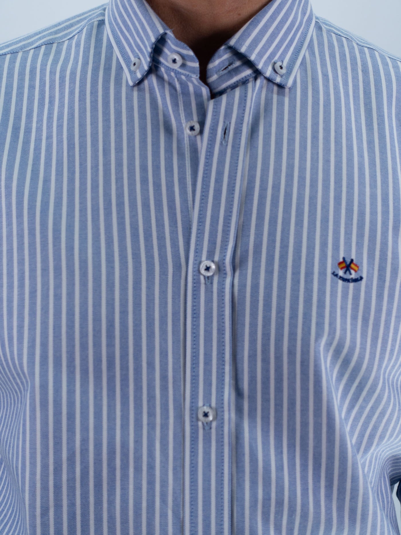 CAMISA RAYA 67 LA ESPANOLA AZUL