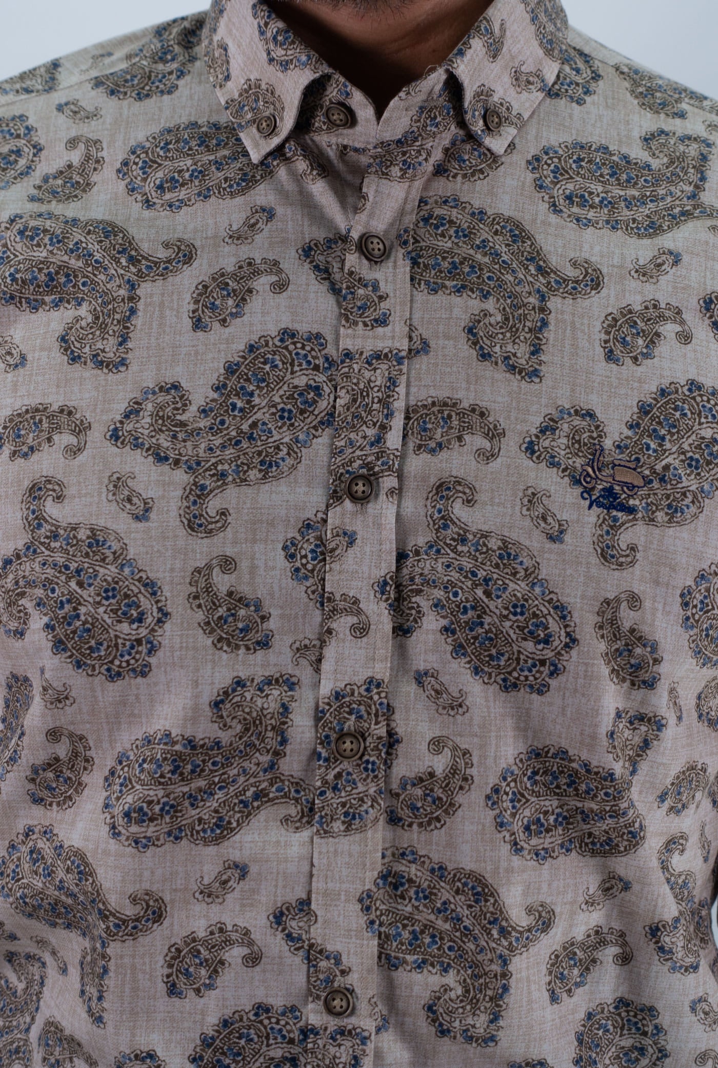 CAMISA CACHERMIR 26 LA VESPITA BEIG