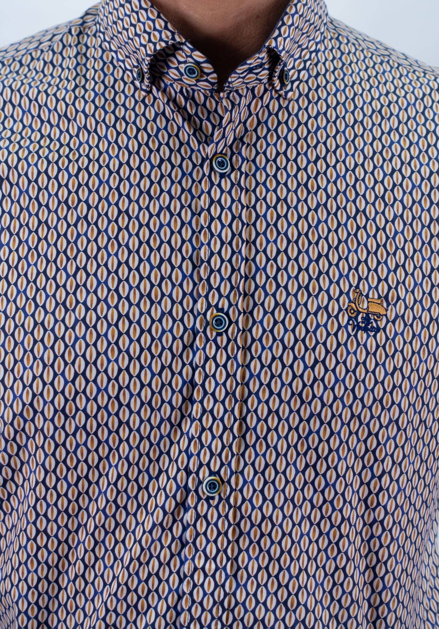 CAMISA COFFE LA VESPITA AZUL