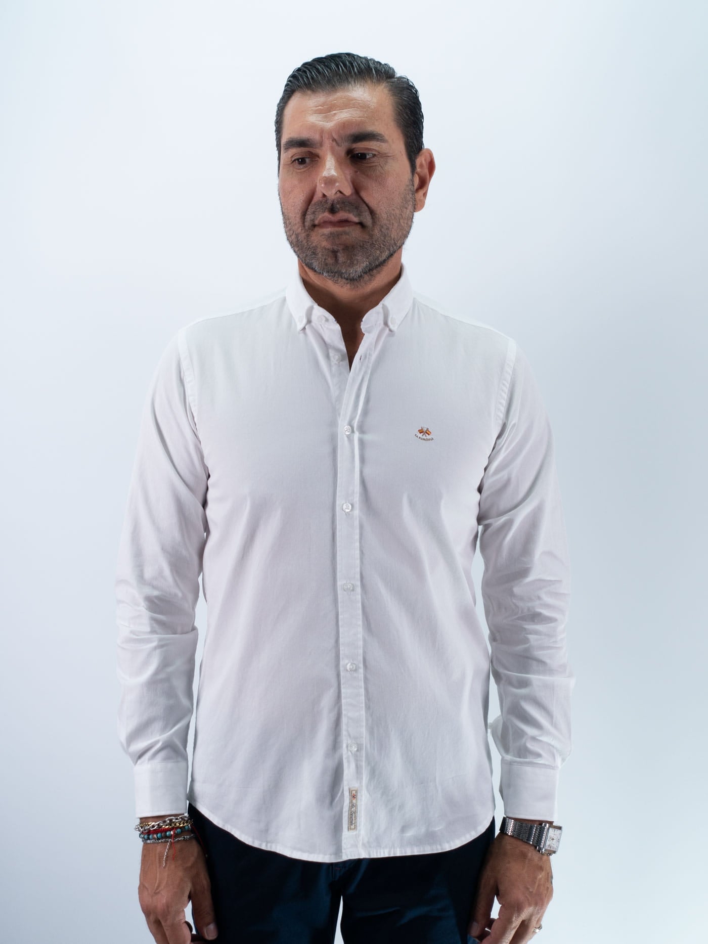 CAMISA SUPERBASIC LA ESPANOLA BLANCO