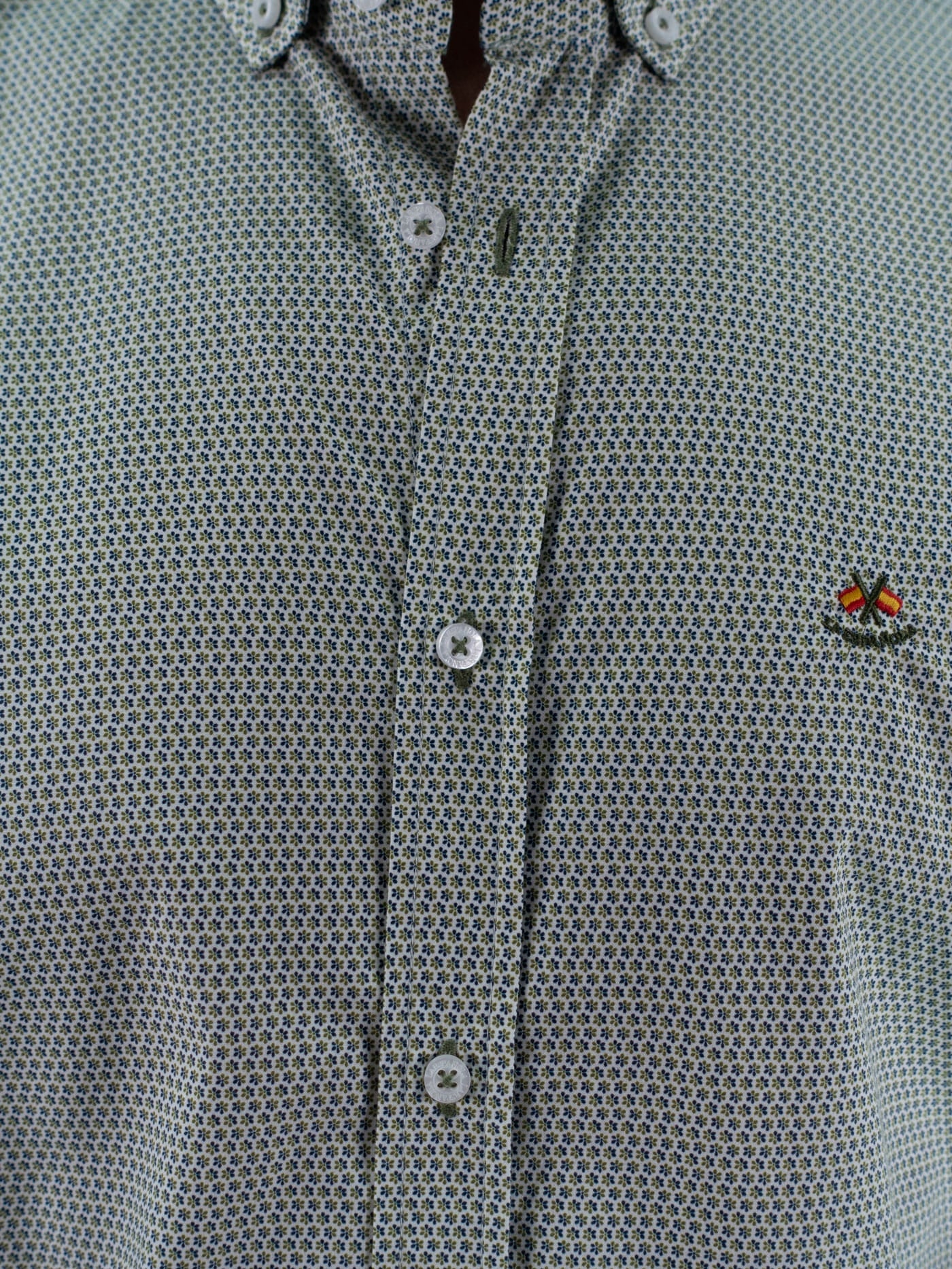 CAMISA FLOWER LA ESPANOLA VERDE