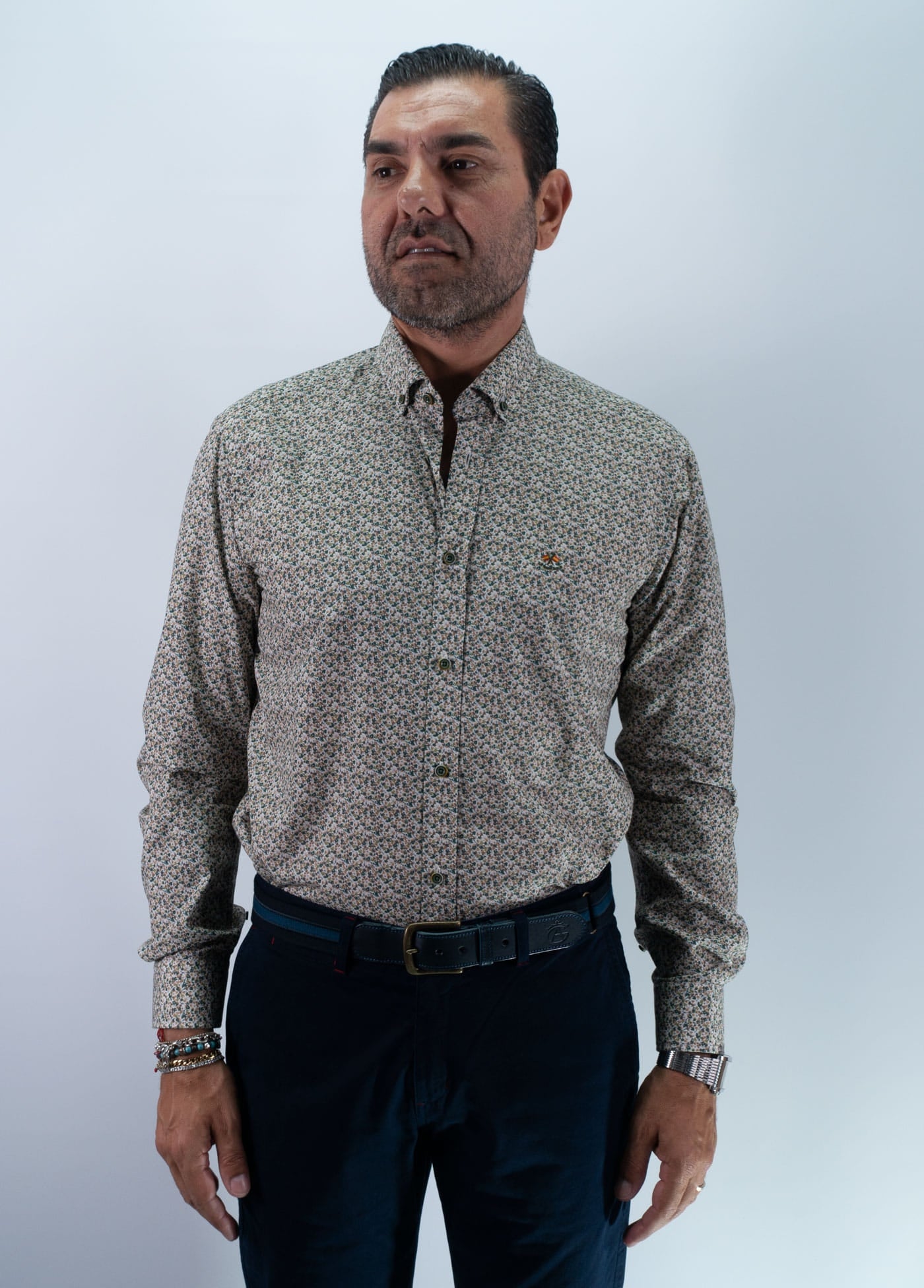 CAMISA SCRUB LA VESPITA VERDE