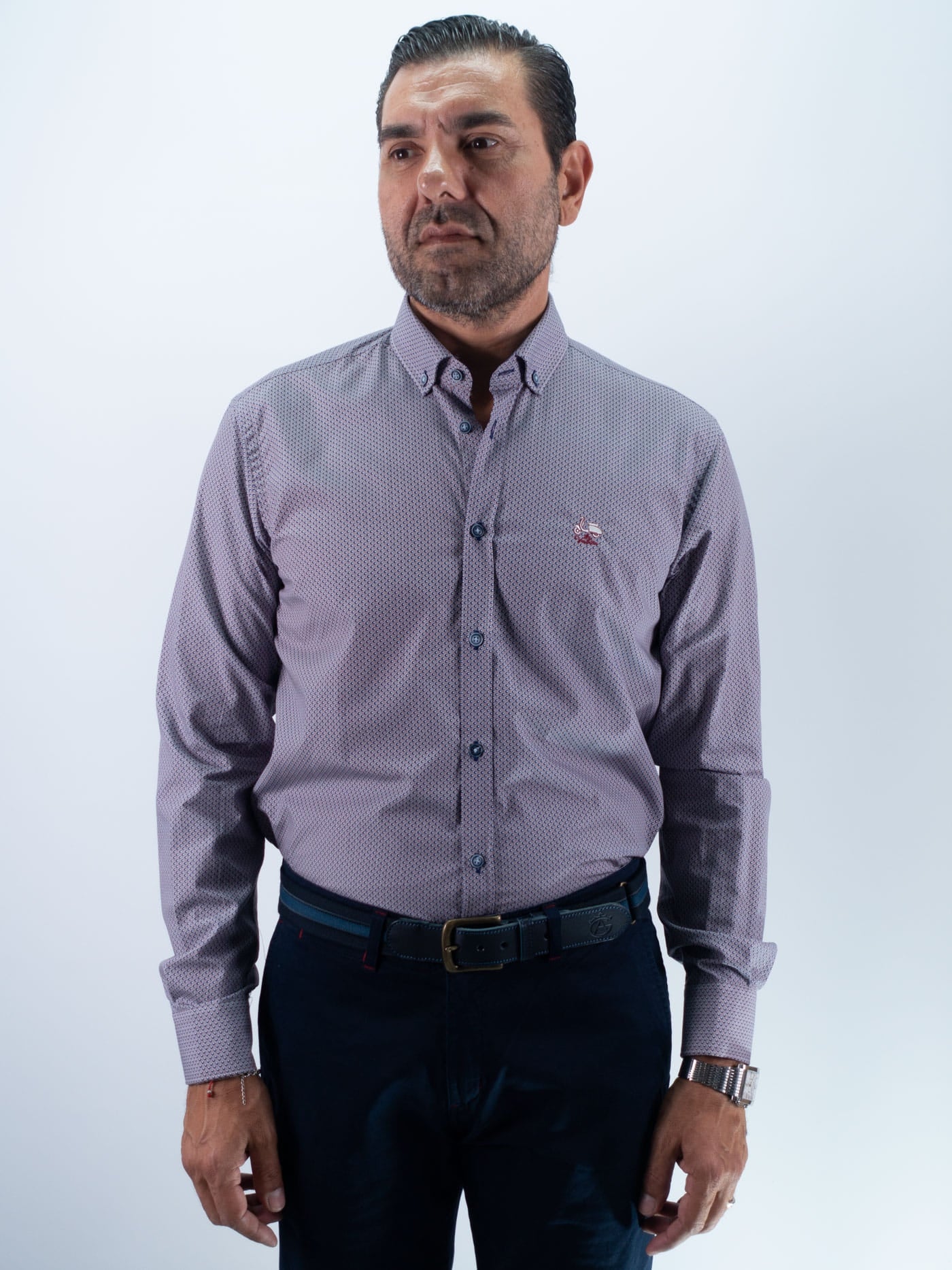 CAMISA CRASH LA VESPITA MARINO