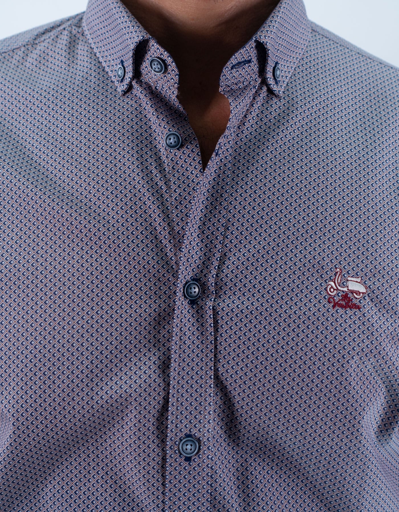 CAMISA CRASH LA VESPITA MARINO