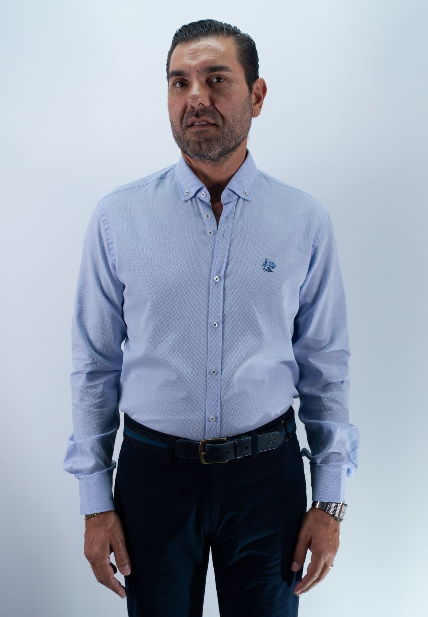 CAMISA LA RAZA 3 LA VESPITA CELESTE