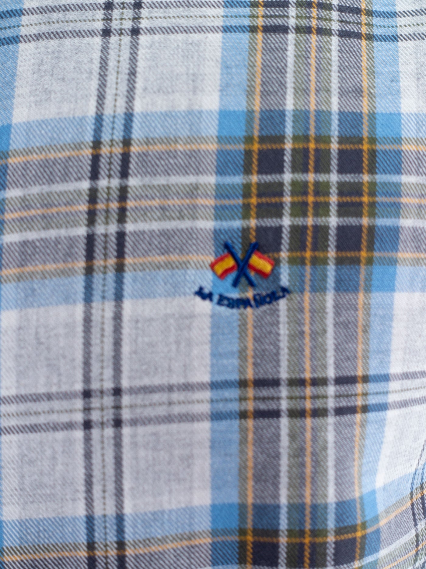 CAMISA CUADRO 36 LA ESPANOLA GRIS