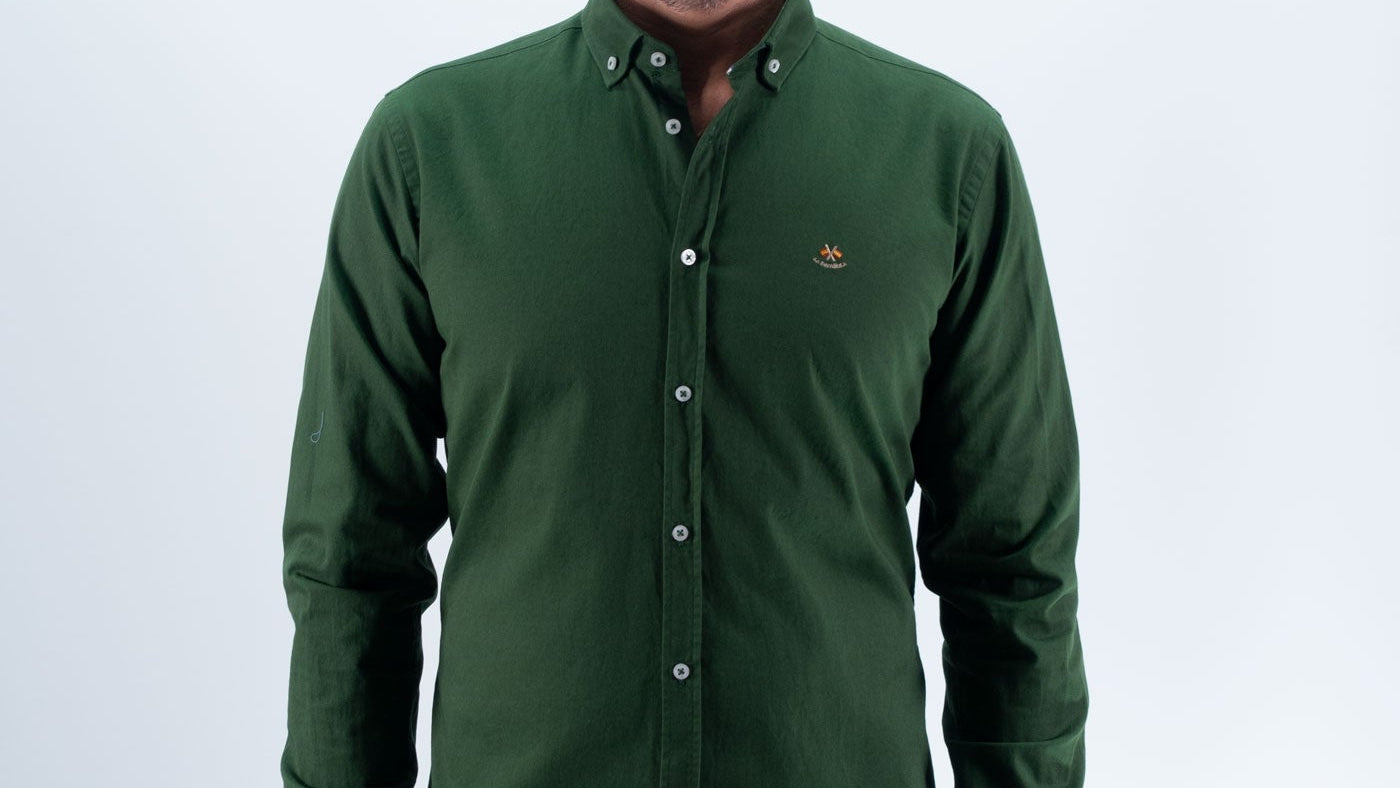 CAMISA SUPERBASIC LA ESPANOLA VERDE