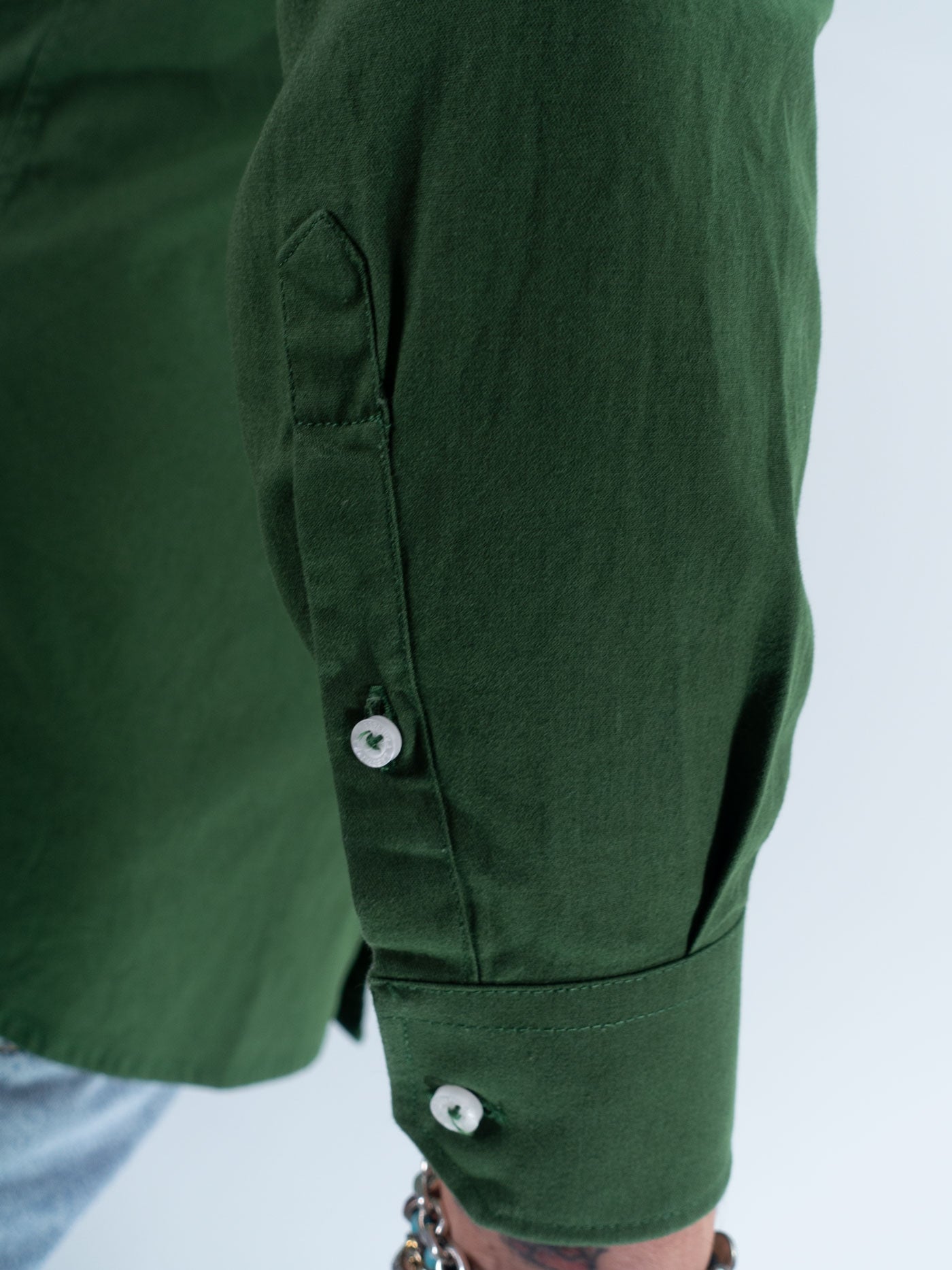 CAMISA SUPERBASIC LA ESPANOLA VERDE