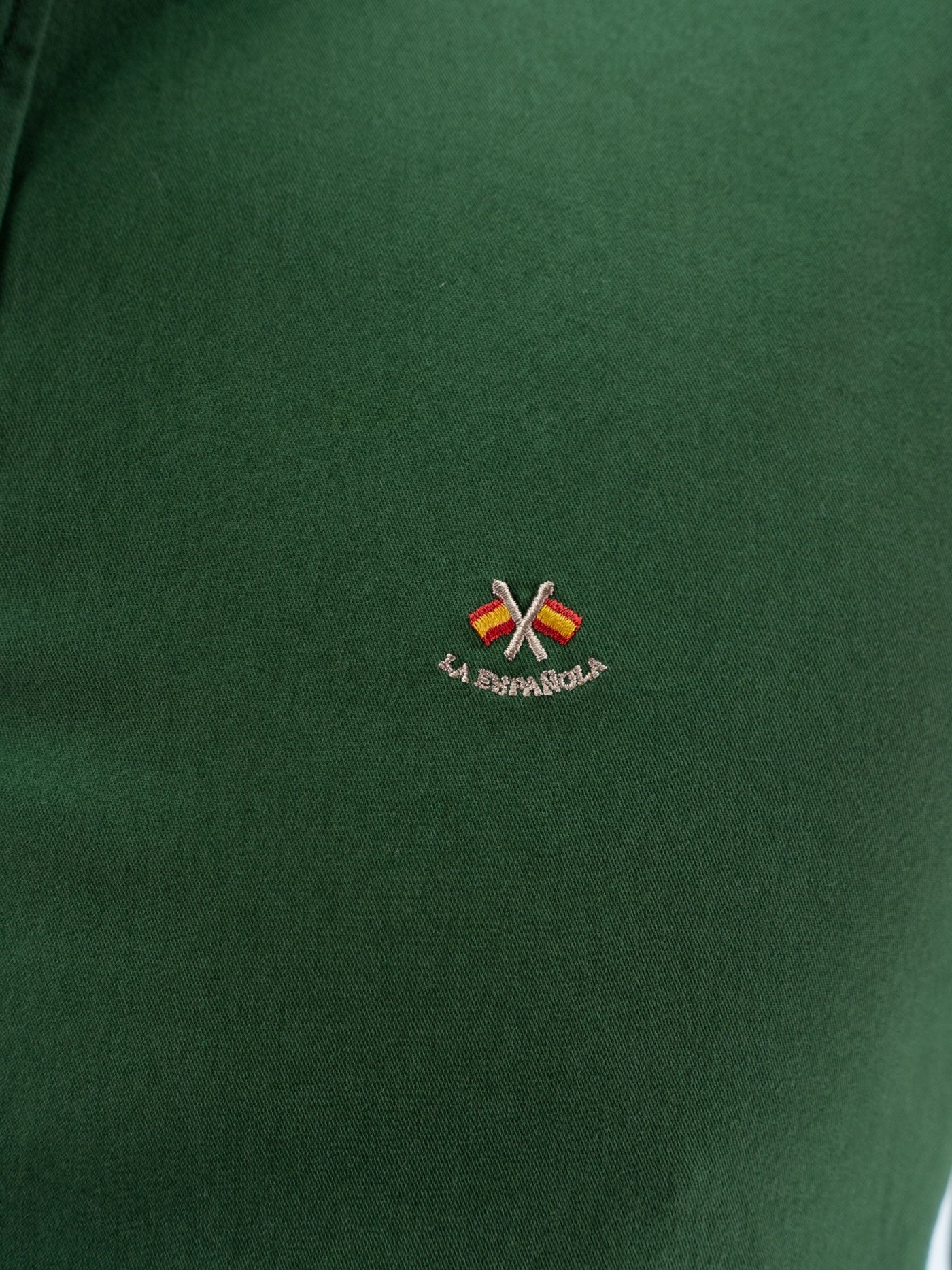 CAMISA SUPERBASIC LA ESPANOLA VERDE