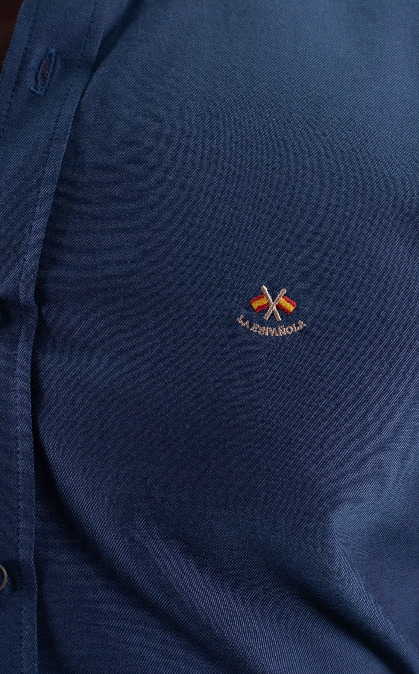 CAMISA LISA 26 LA ESPANOLA MARINO