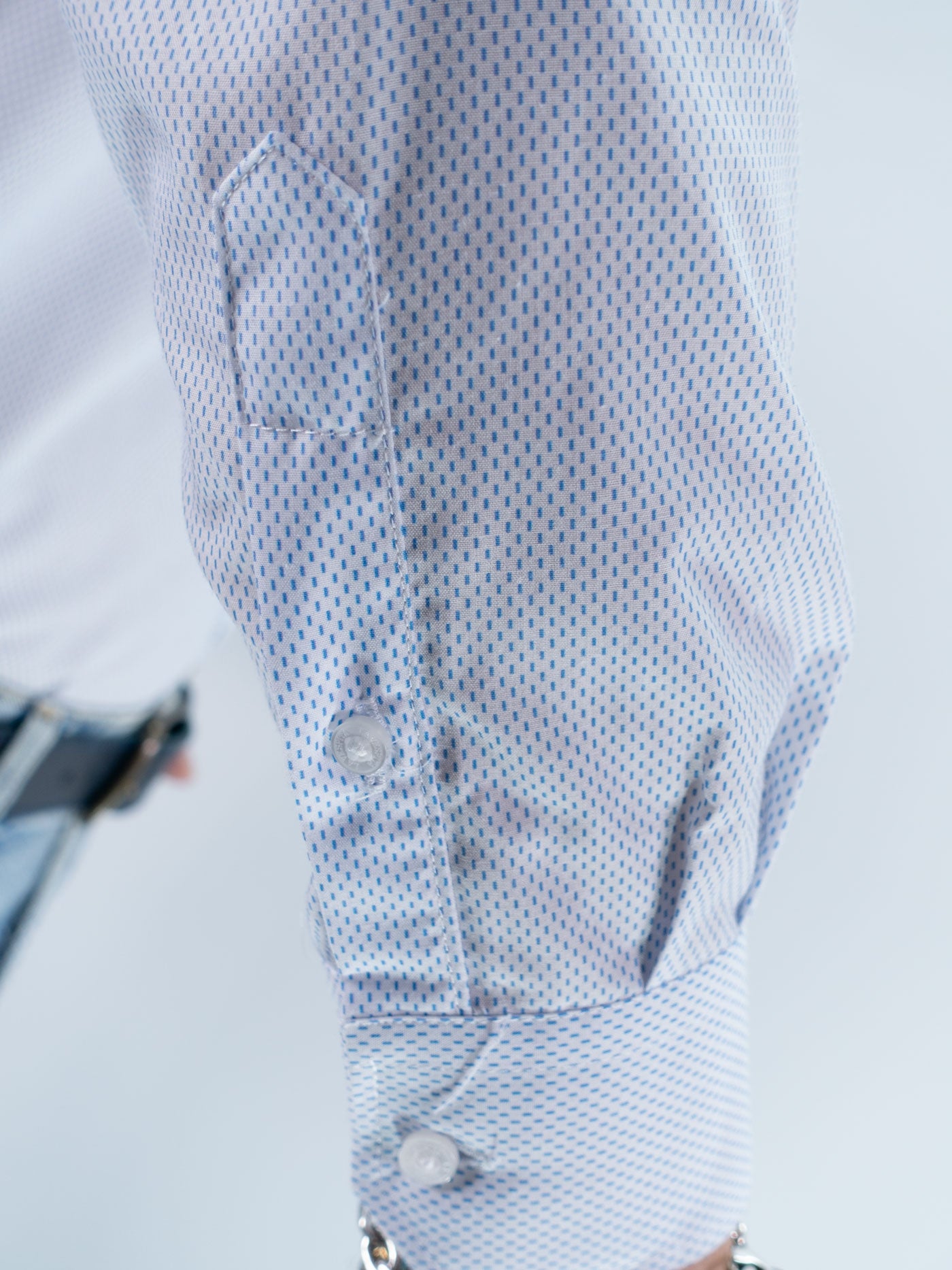 CAMISA CUADRO ZAS LA VESPITA BLANCO