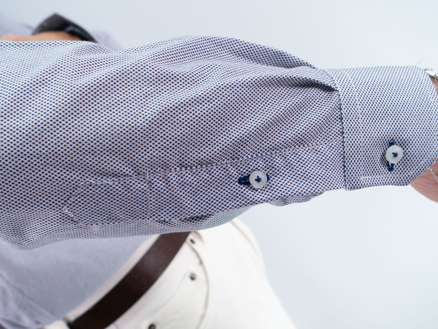 CAMISA CLICK LA ESPANOLA MARRON