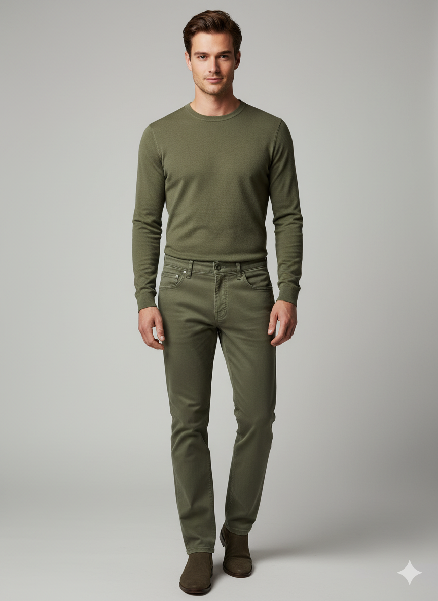 PANTALON 5BOLS TEM  KAKI