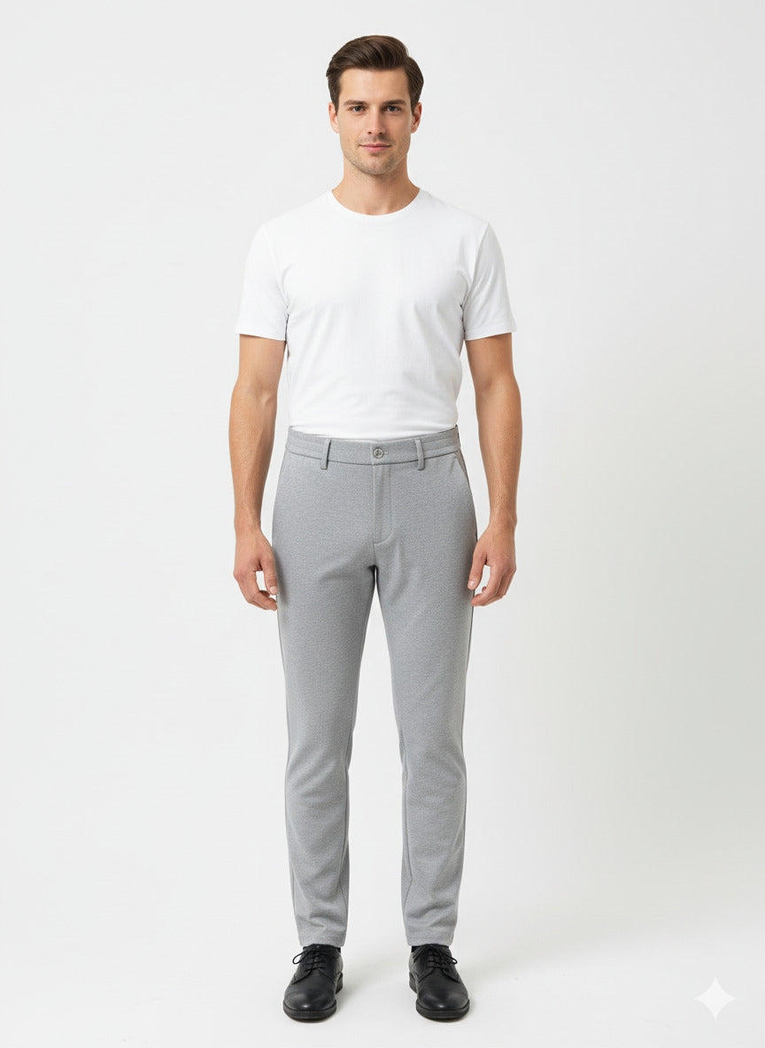 PANTALON JOGGER LA VESPITA GRIS