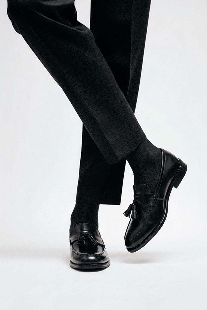 ZAPATO FLORENTIC BORLAS  NEGRO