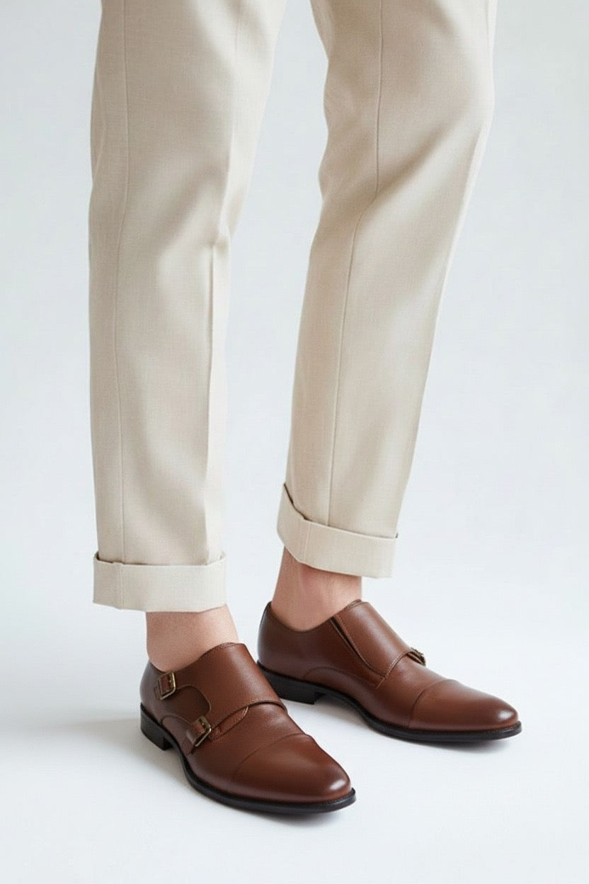 ZAPATO HEBILLA T2IN  MARRON