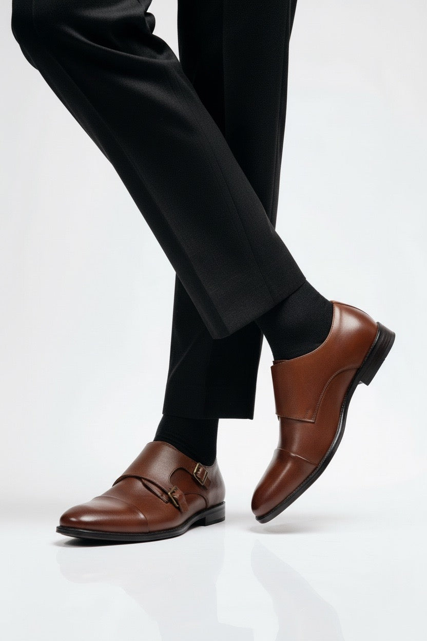 ZAPATO HEBILLA T2IN  MARRON