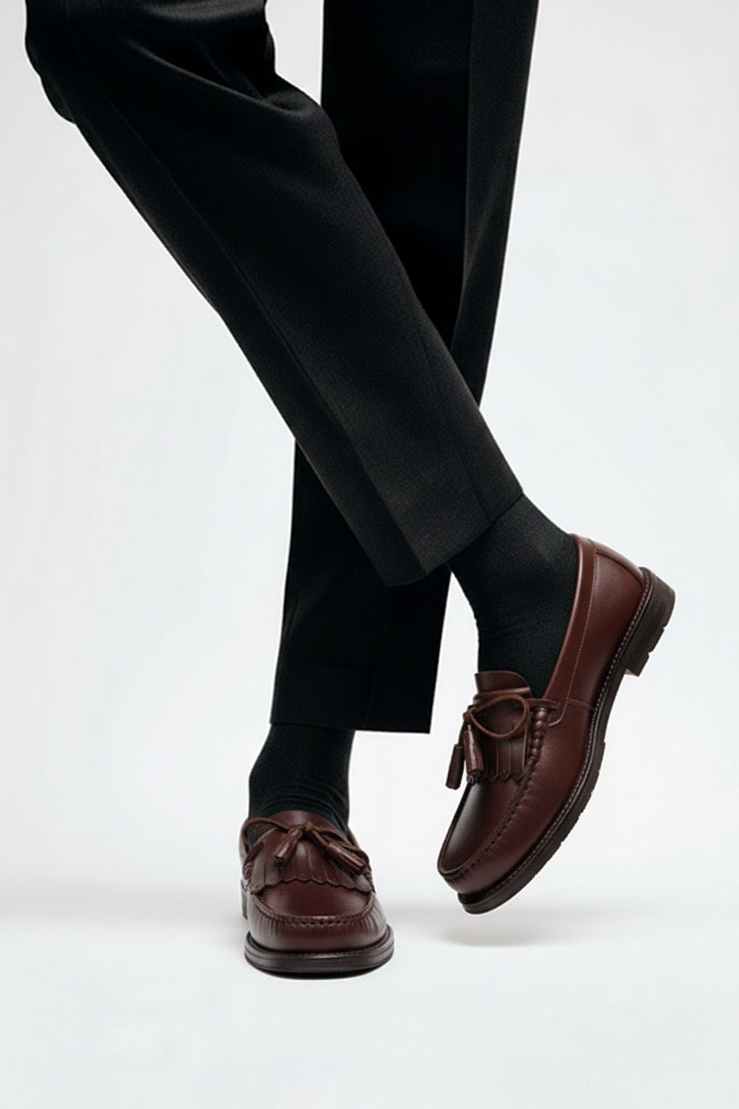 ZAPATO  LAZO BORLOT  MARRON