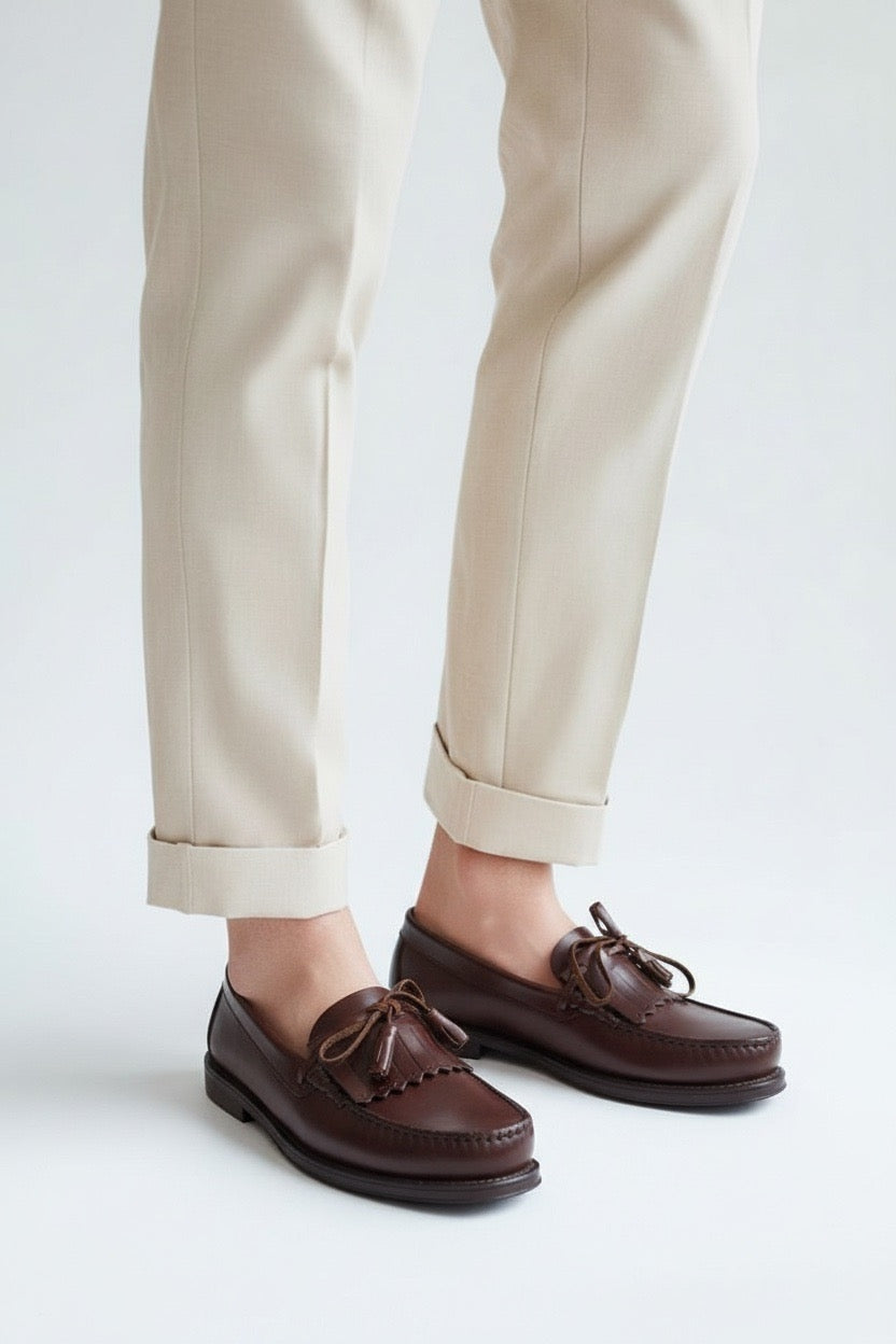 ZAPATO  LAZO BORLOT  MARRON