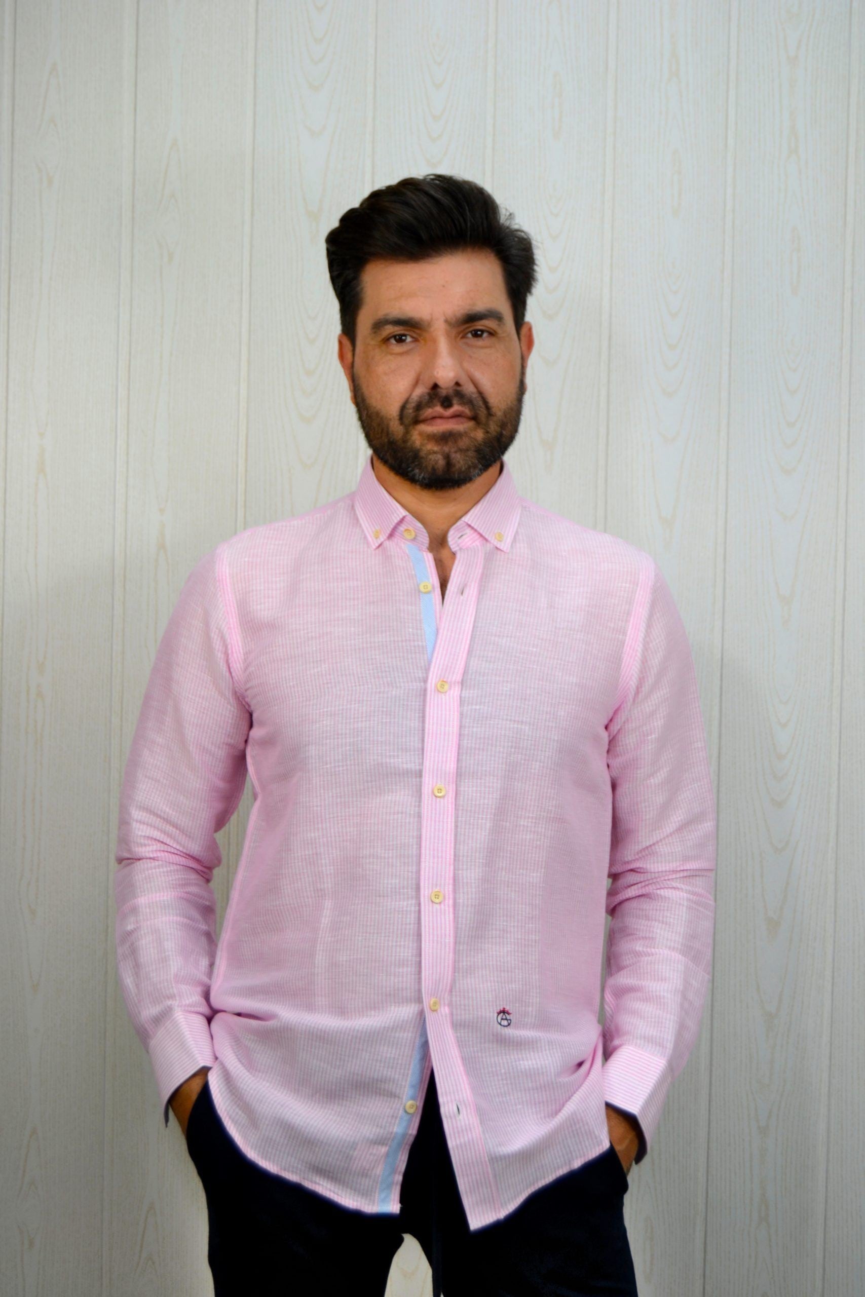 CAMISA RAYAS LINO ANTONIO GÓMEZ