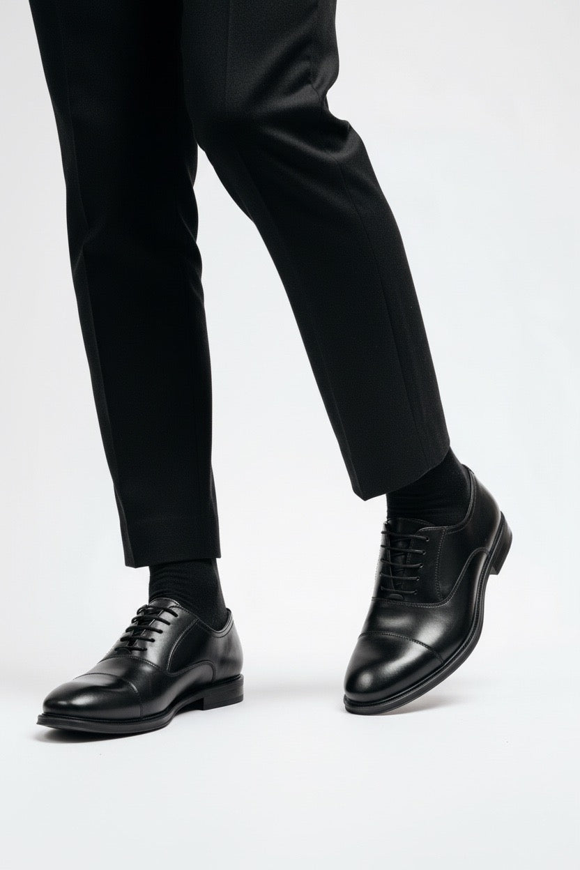 ZAPATO CLARK PUNTERA  NEGRO