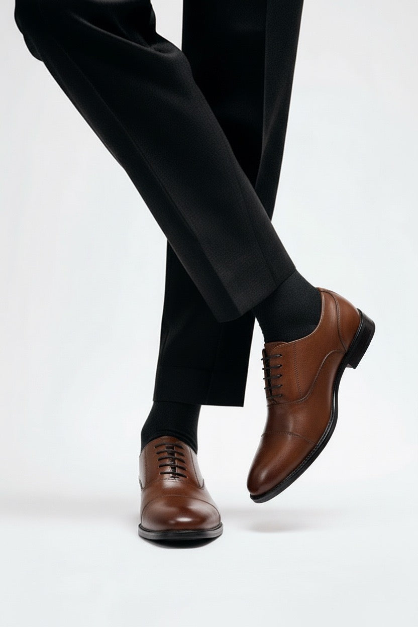 ZAPATO PUNTERA T2IN  MARRON