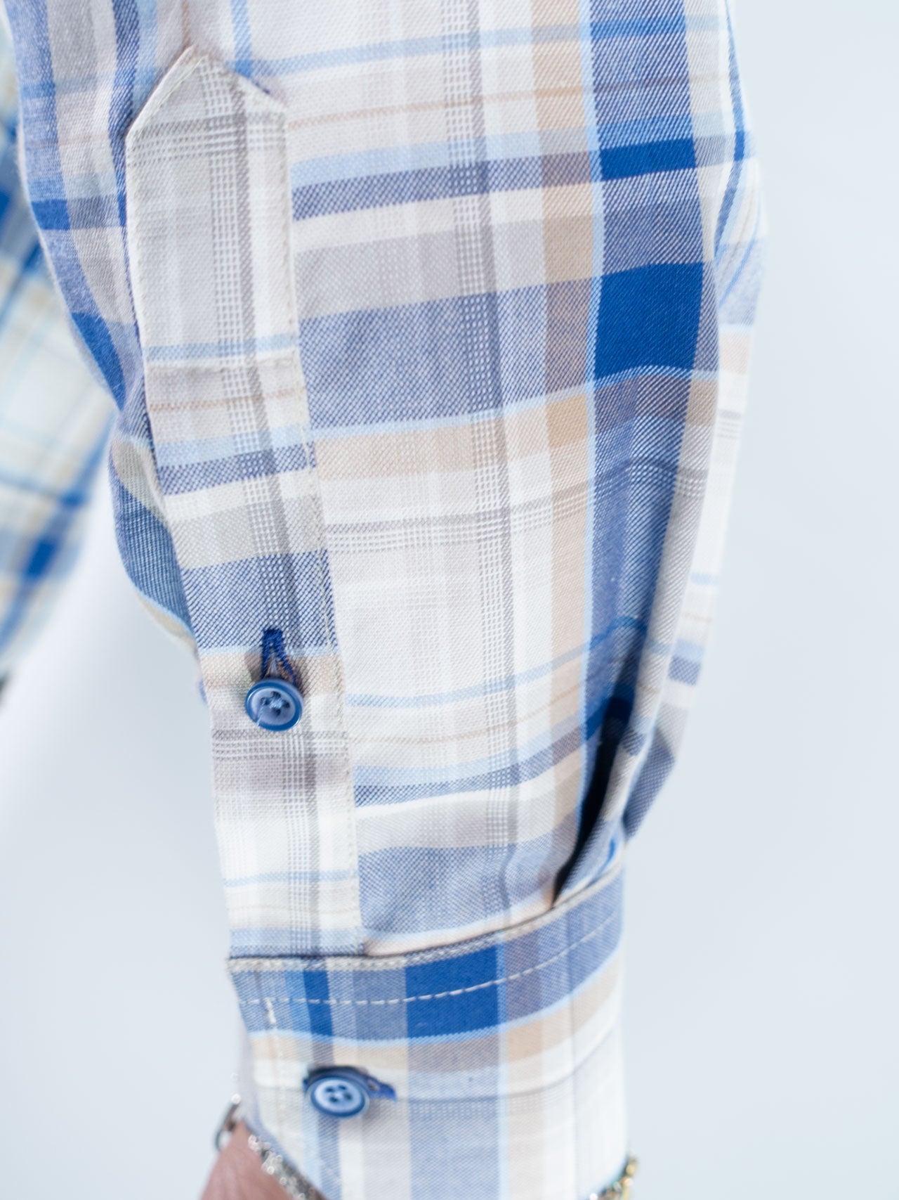 CAMISA CUADRO 37 LA VESPITA AZUL
