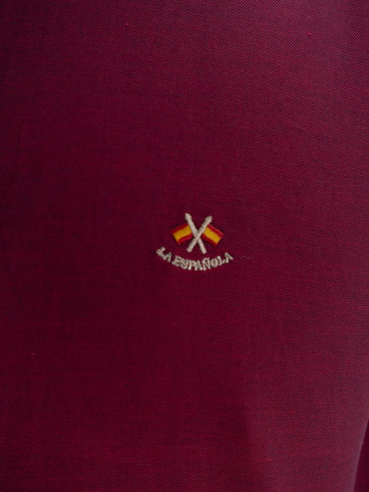 CAMISA BASICO BOOM LA ESPAÑOLA BURDEOS