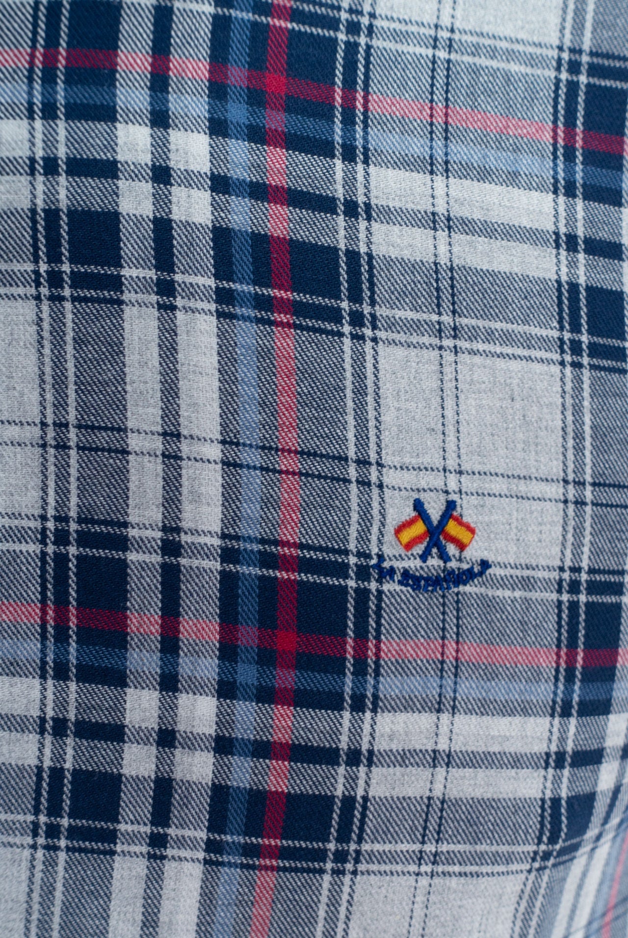 CAMISA CUADRO 46 LA ESPANOLA GRIS