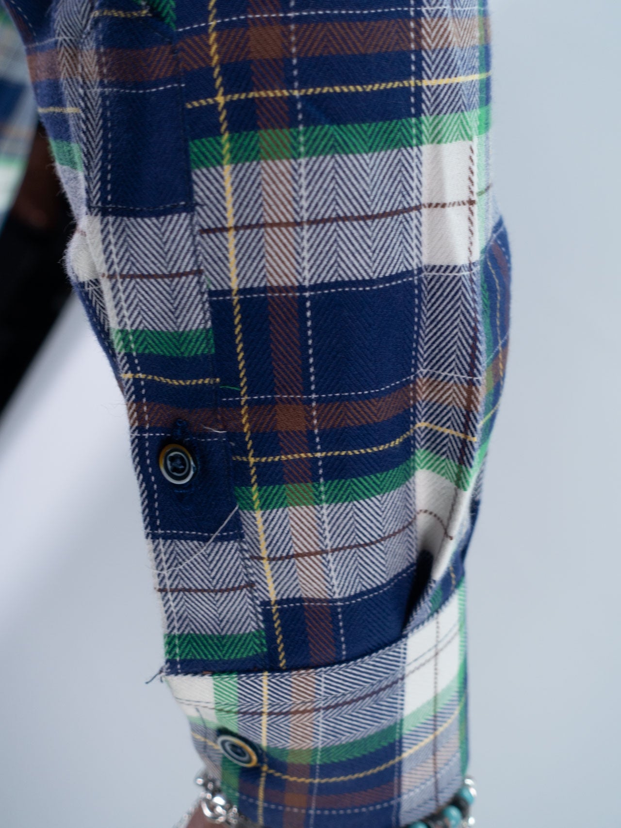 CAMISA CUADRO CESAR LA ESPAÑOLA VERDE