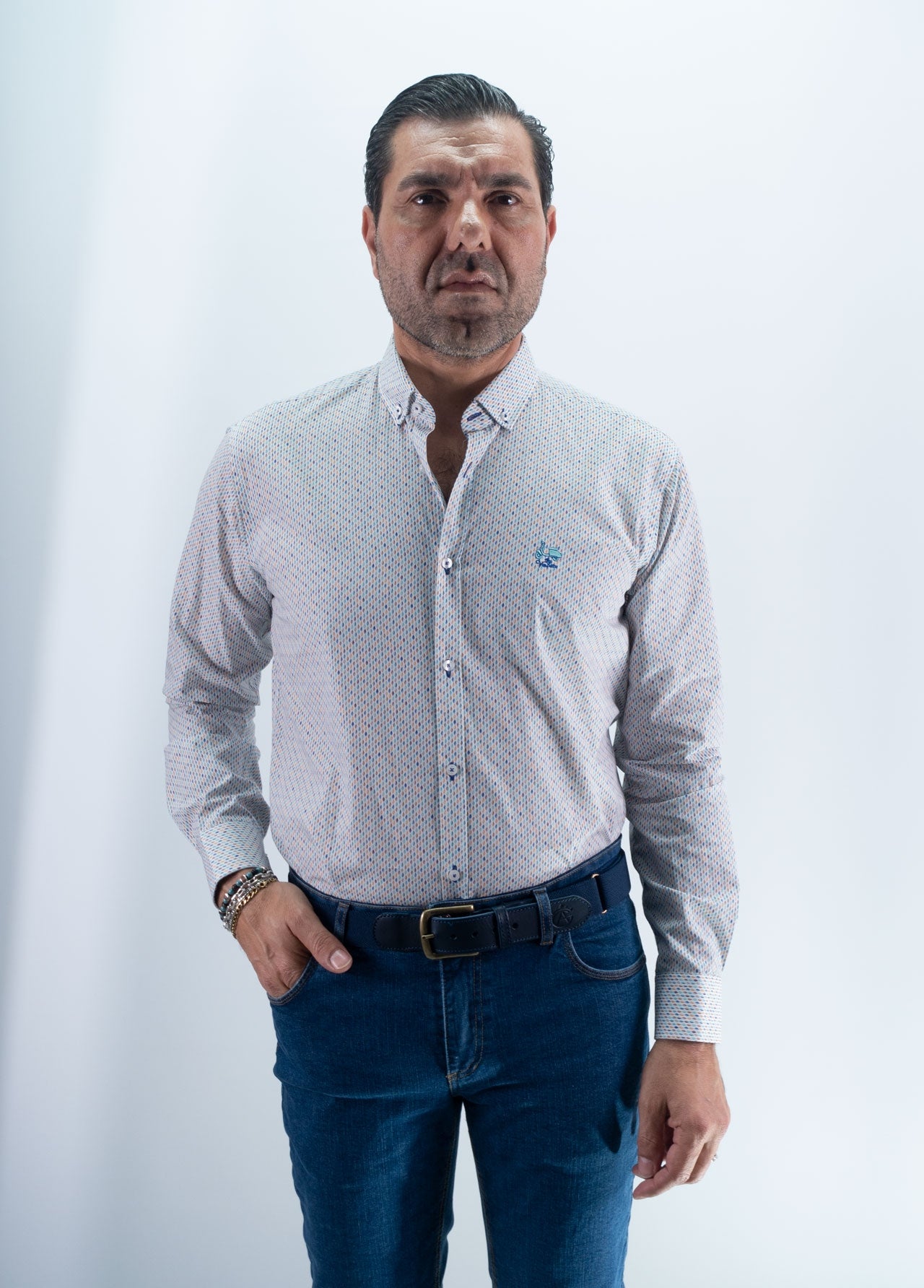 CAMISA PINARELLO LA VESPITA BLANCO
