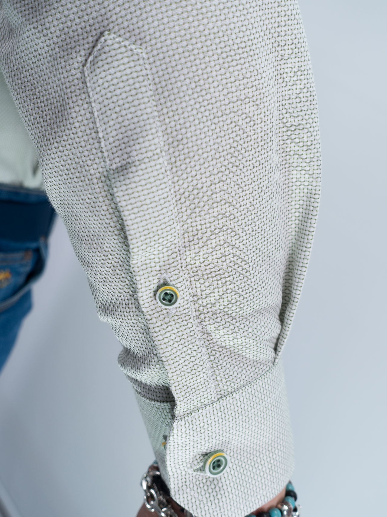 CAMISA TABARQUINO LA ESPAÑOLA VERDE