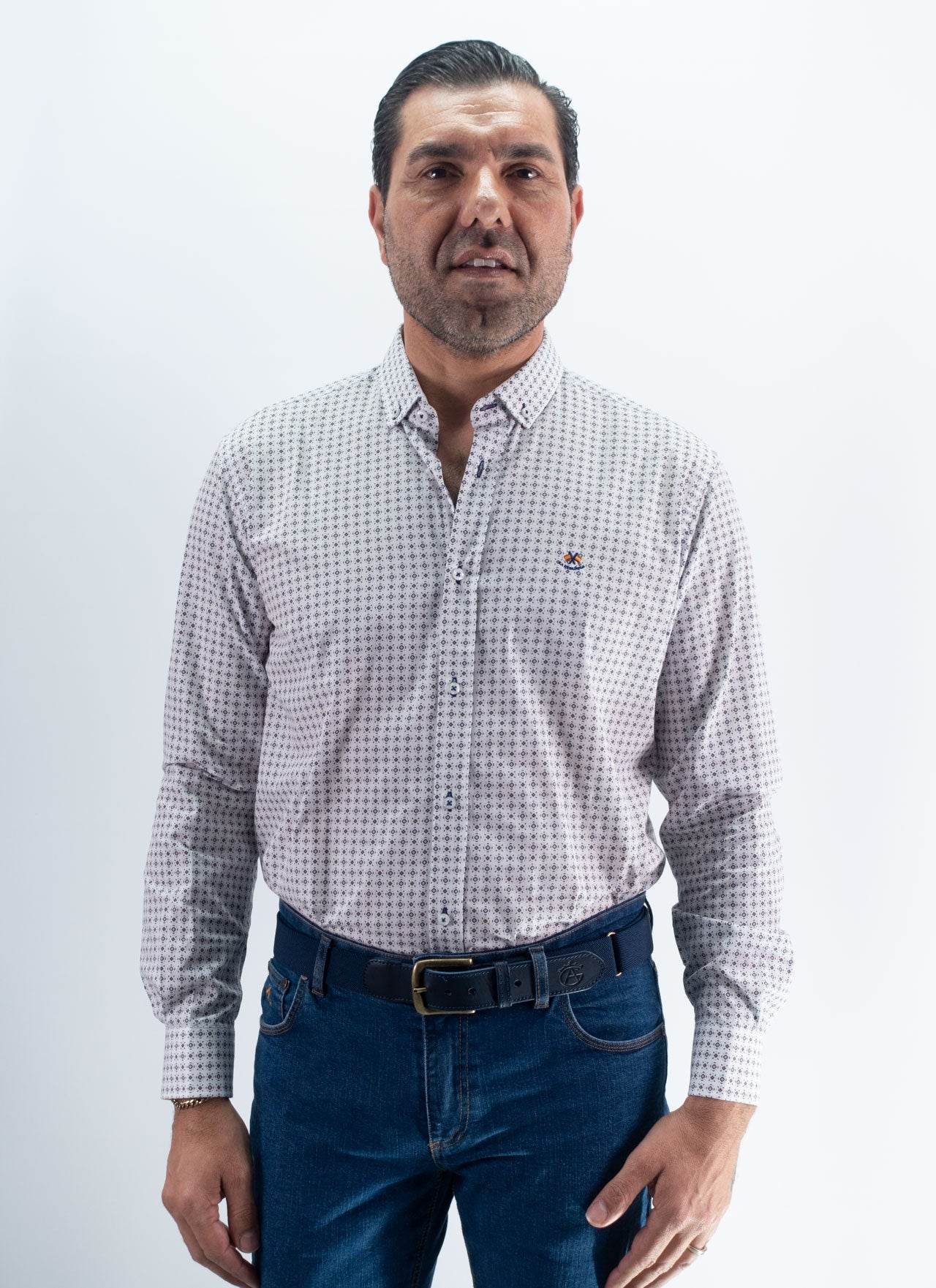 CAMISA VIDRIE 26 LA ESPANOLA BLANCO