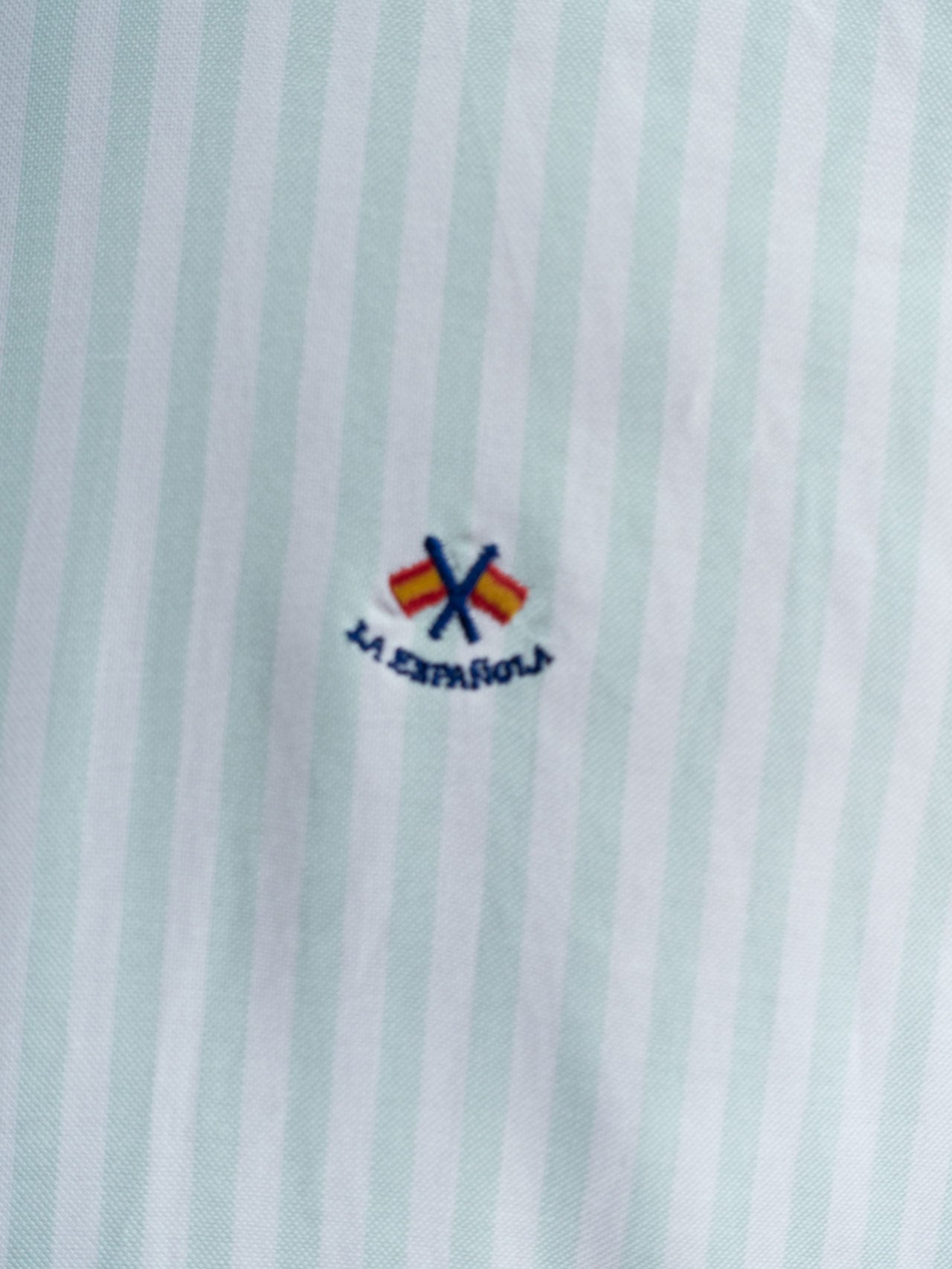 CAMISA RAYA MEDIUM LA ESPANOLA AGUA MARINA